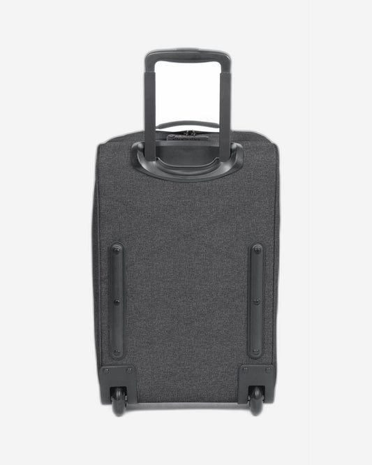 Eastpak Double Tranverz S Black Denim Cabin Sized Wheeled Luggage - EK0A5B8777H1