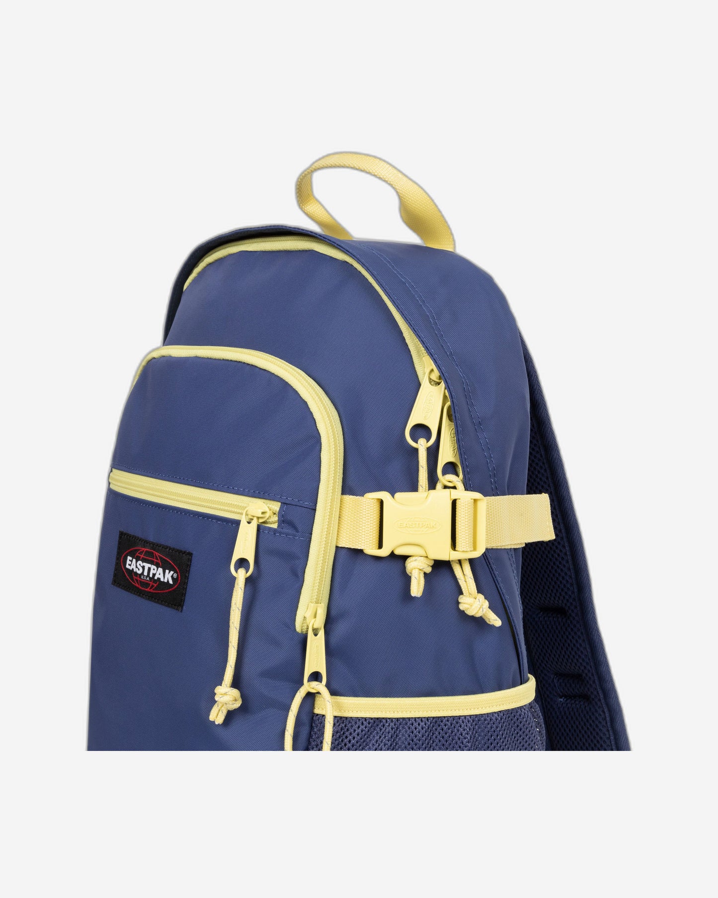 Eastpak Diren Powr Block Navy Laptop Backpack