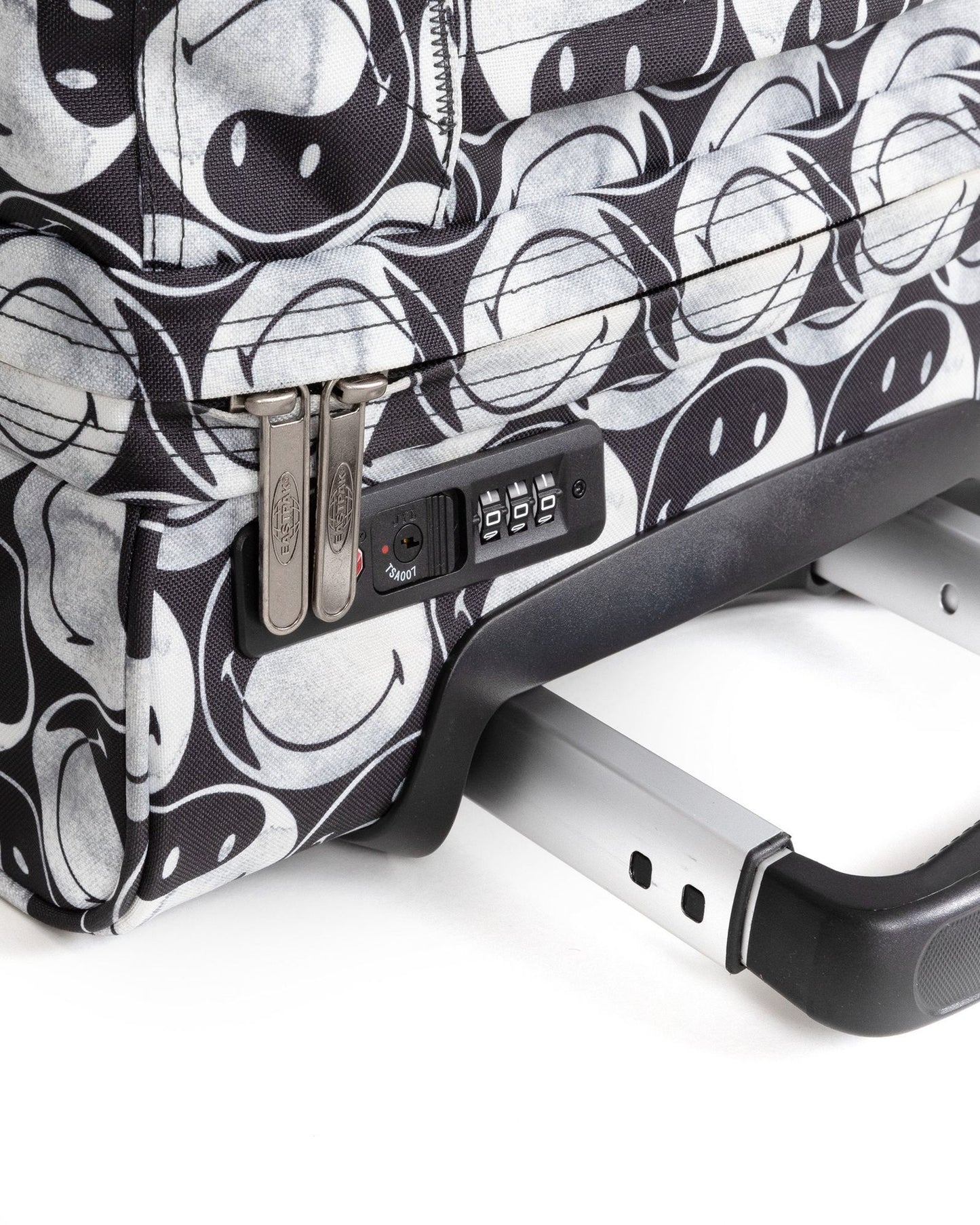 Eastpak Transit'R S Smiley Yy Black Small Soft Luggage