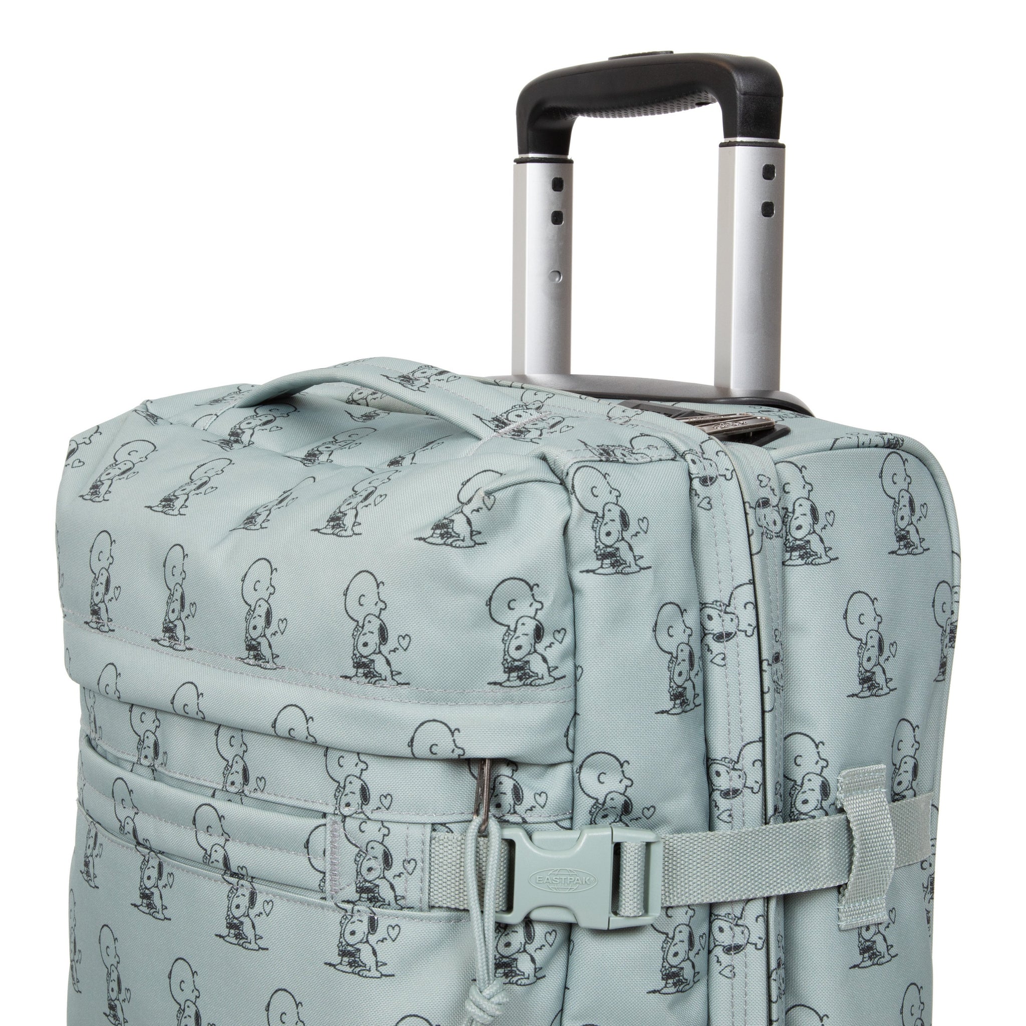 Eastpak Transit'R S Peanuts Mint Small Soft Luggage - EK0A5BA76O81