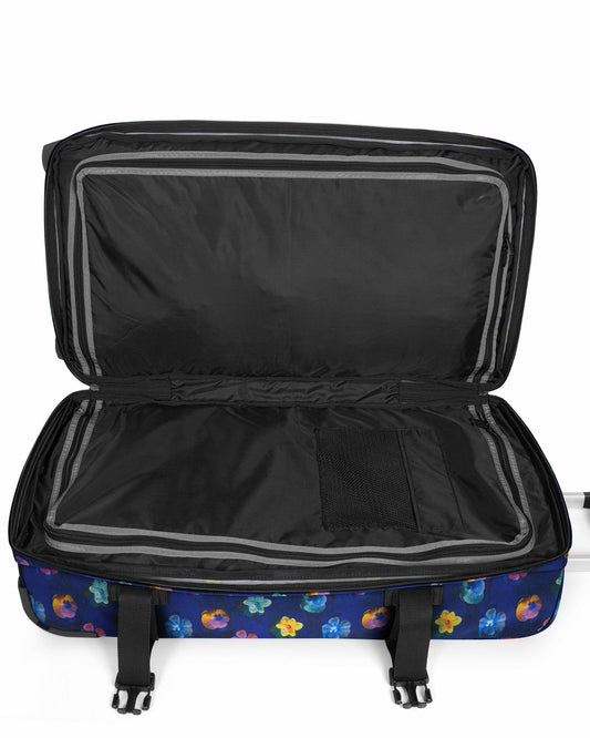 Eastpak Transit'R M Flowerblur Navy Medium Soft Luggage - EK0A5BA82O41
