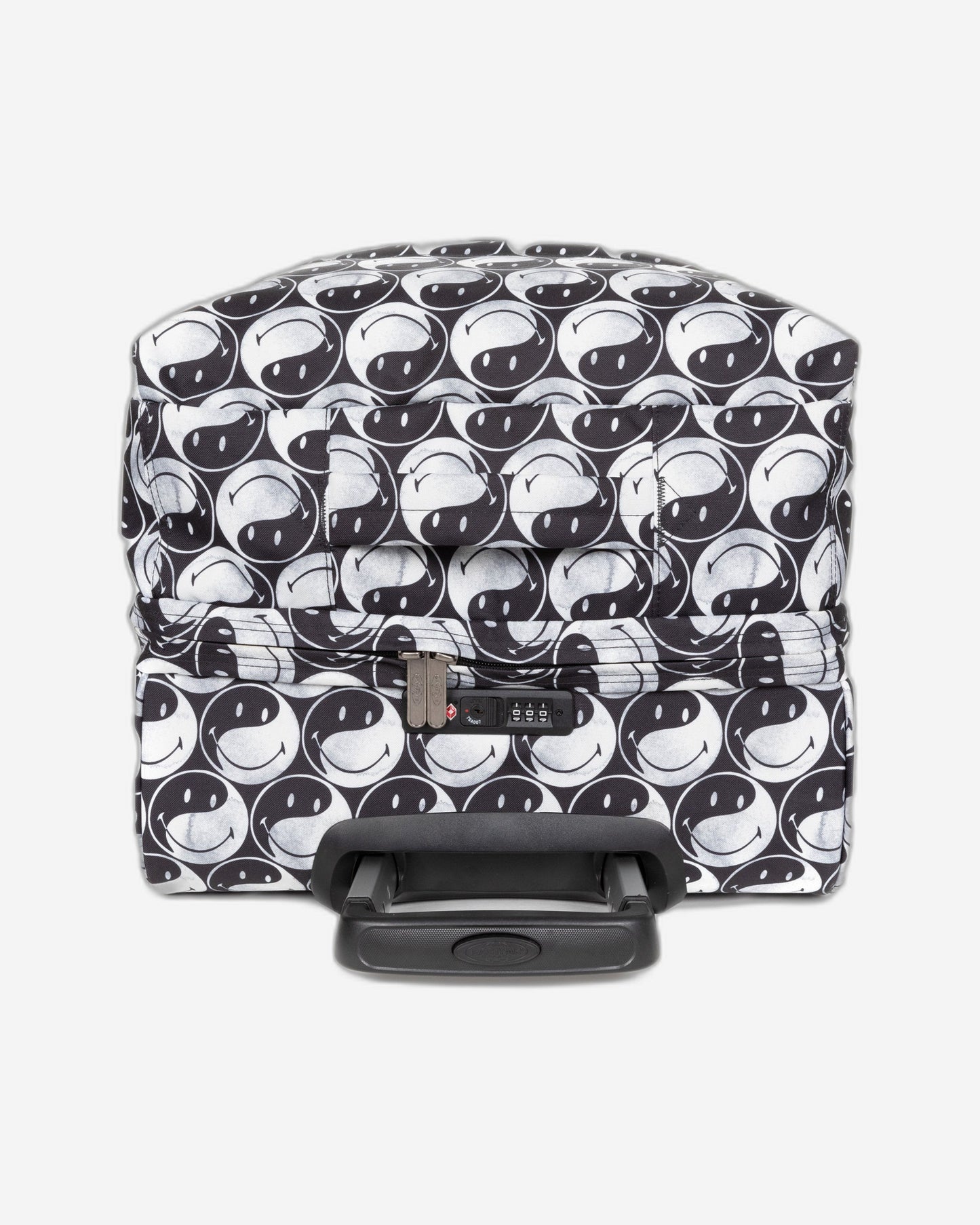 Eastpak Transit'R M Smiley Yy Black Medium Soft Luggage - EK0A5BA85K21