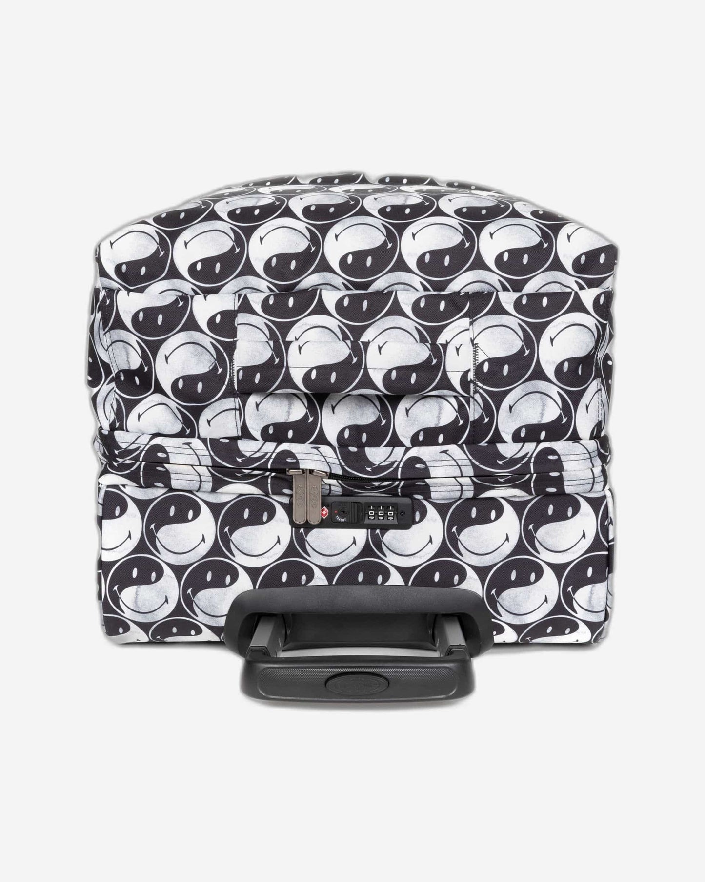 Eastpak Transit'R M Smiley Yy Black Medium Soft Luggage