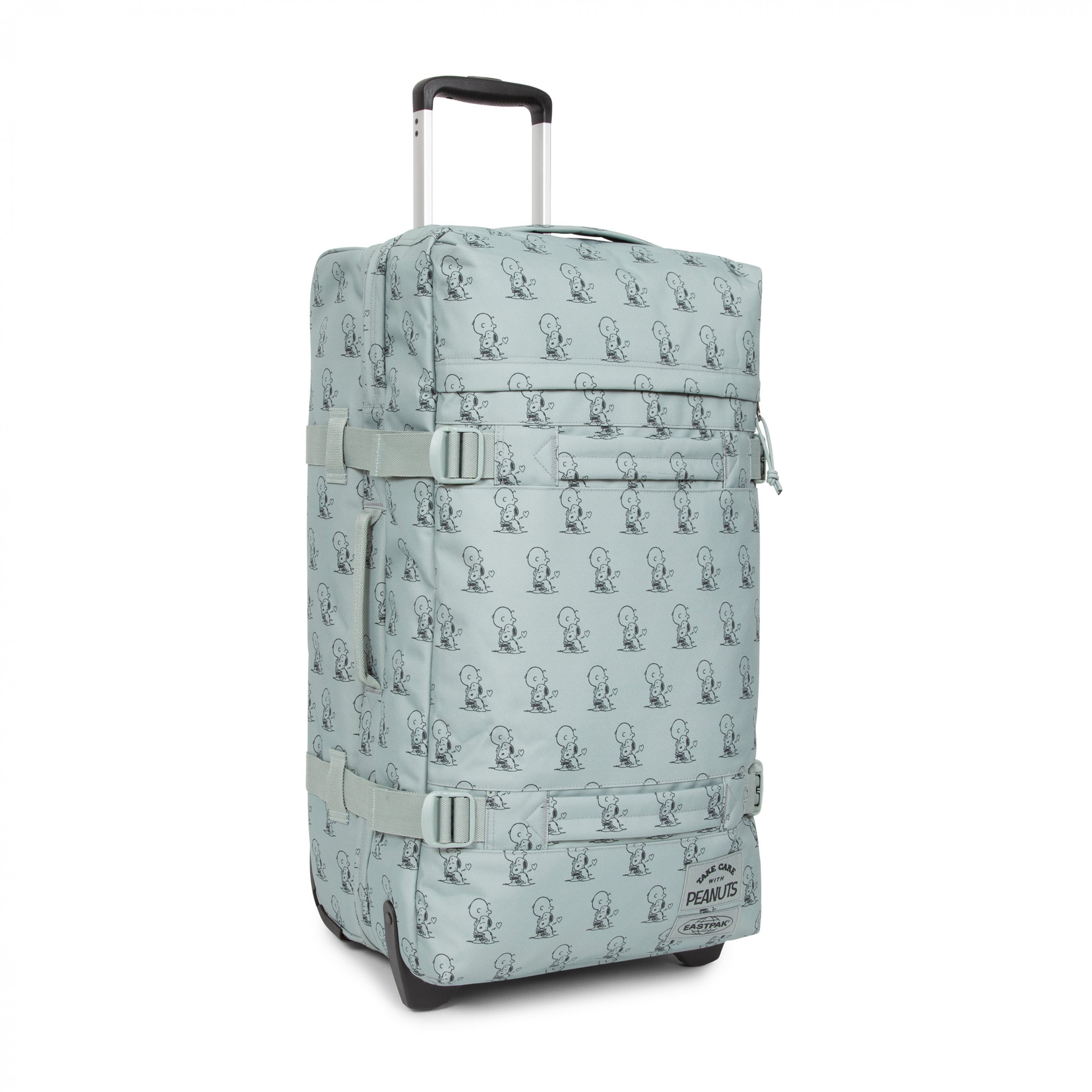 Eastpak Transit'R M Peanuts Mint Medium Soft Luggage - EK0A5BA86O81