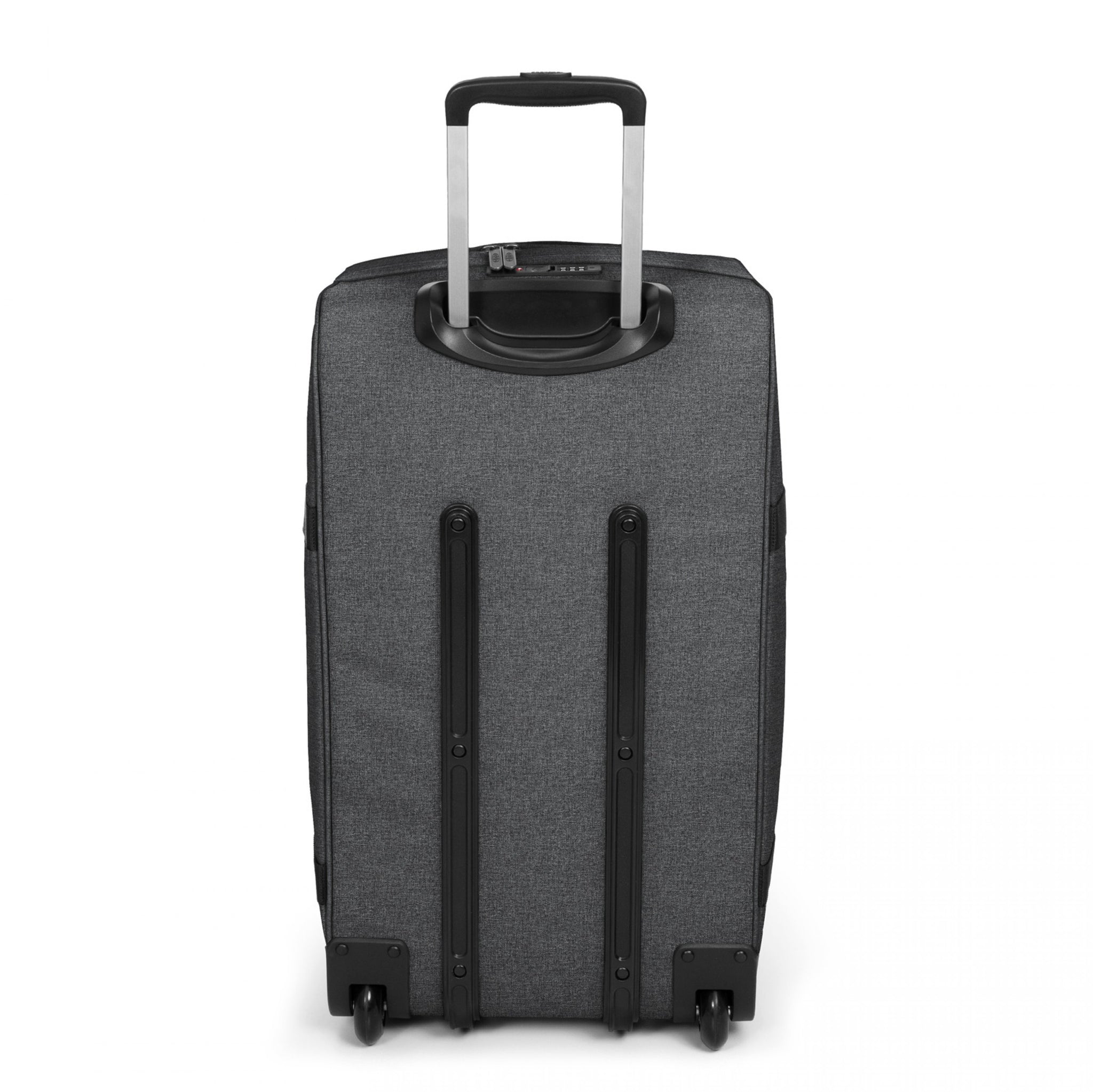 Eastpak Transit'R M Black Denim Medium Soft Luggage - EK0A5BA877H1