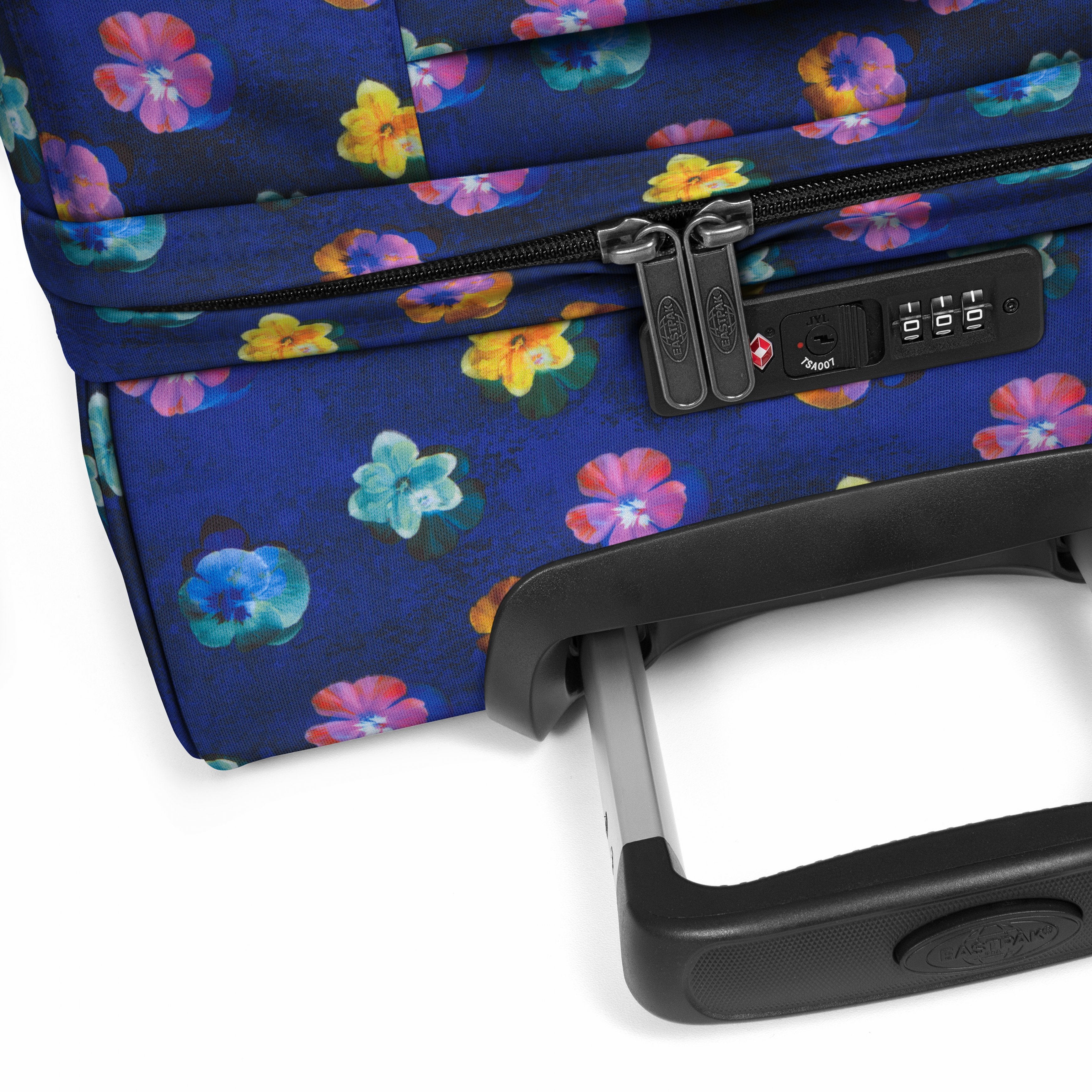 Eastpak Transit'R L Flowerblur Navy Large Soft Luggage - EK0A5BA92O41
