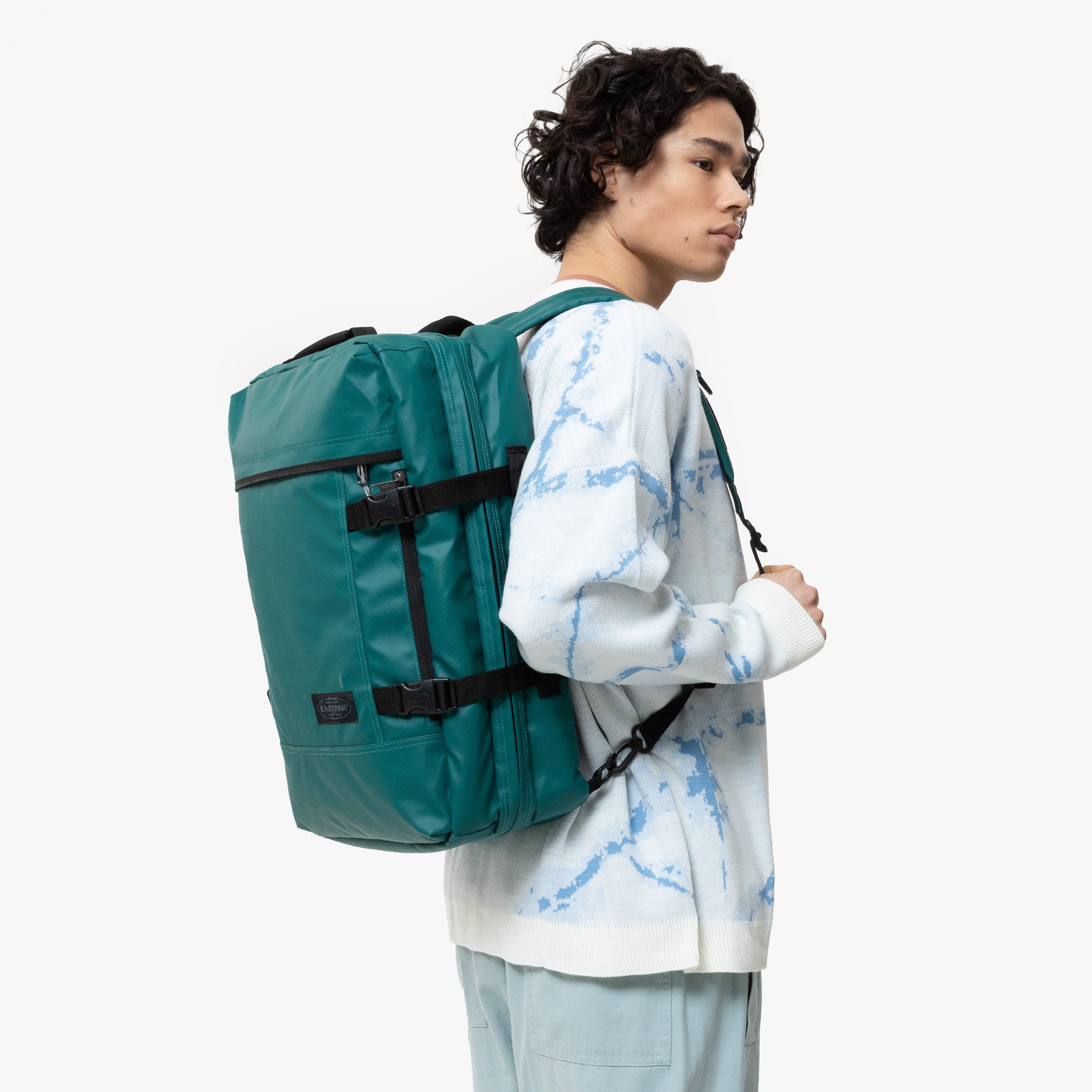 Eastpak Travelpack Tarp Petrol Backpack
