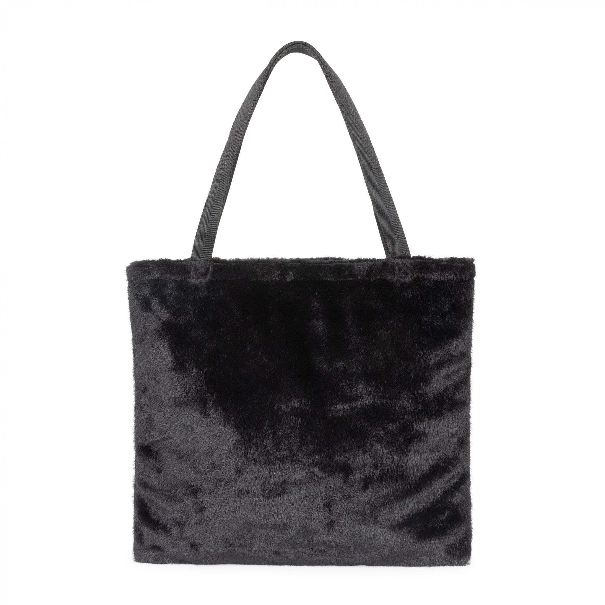 Eastpak Charlie Fuzzy Black Tote Bag