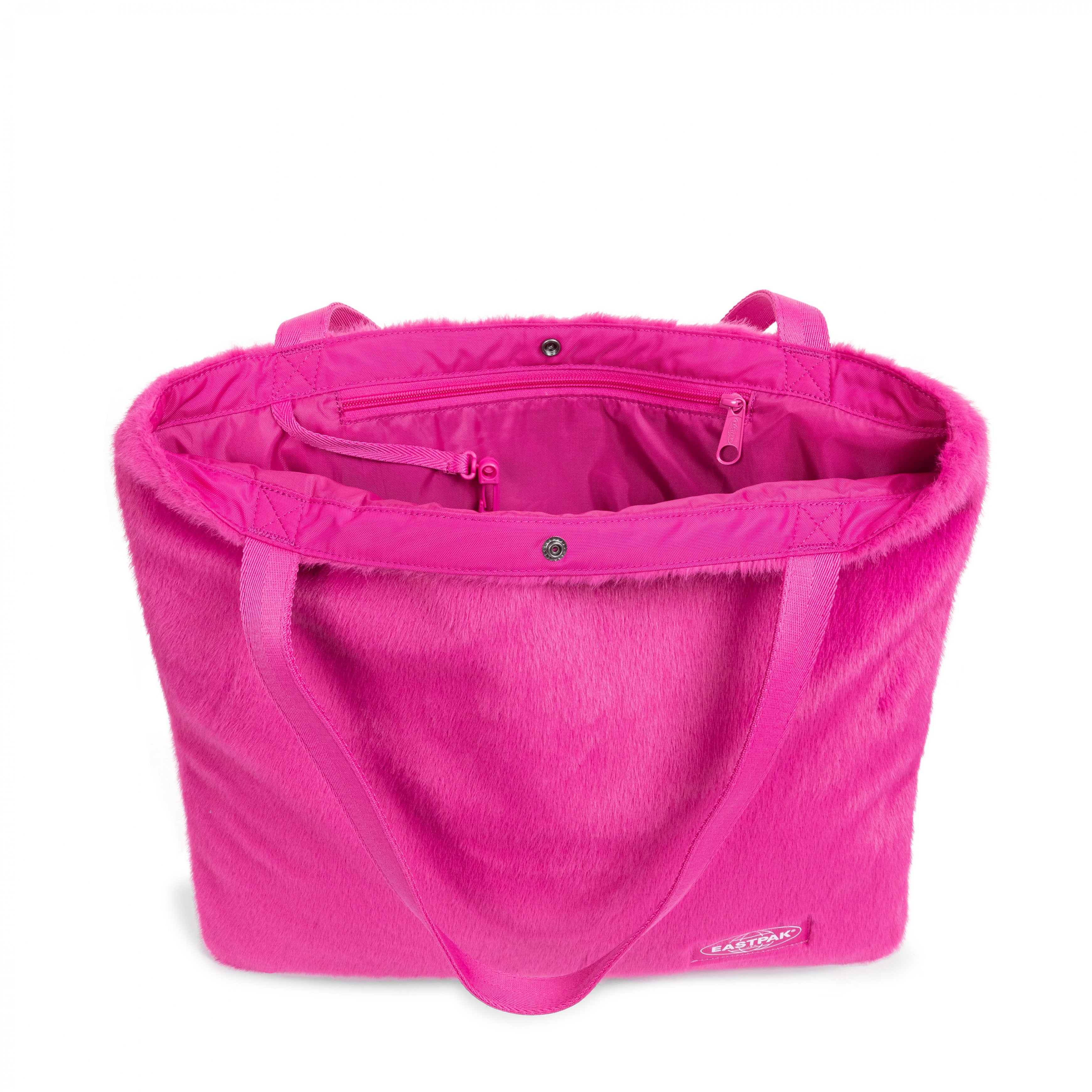 Eastpak Charlie Fuzzy Fuchsia Tote Bag