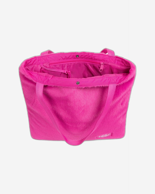 Eastpak Charlie Fuzzy Fuchsia Tote Bag