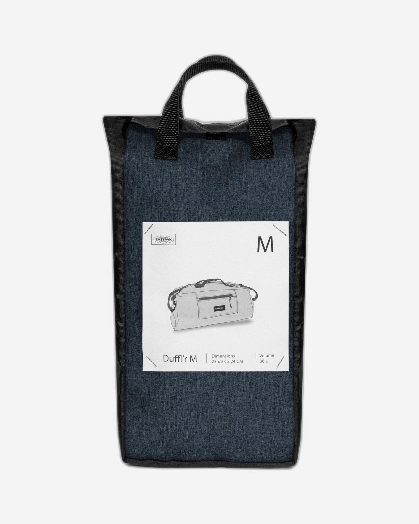 Eastpak Duffl'R M Triple Denim Medium Duffle Bag - EK0A5BES26W