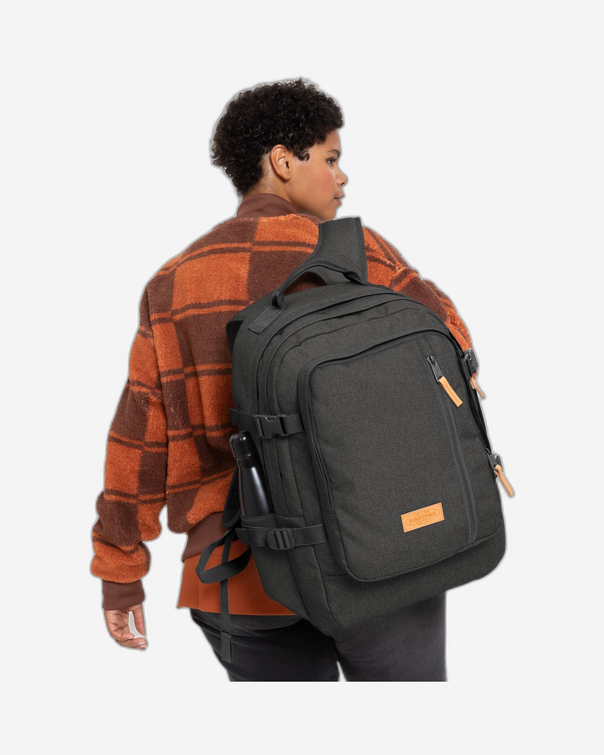 Eastpak Volker CS Black Denim2 Large Laptop Backpack - EK0A5BEW0B41