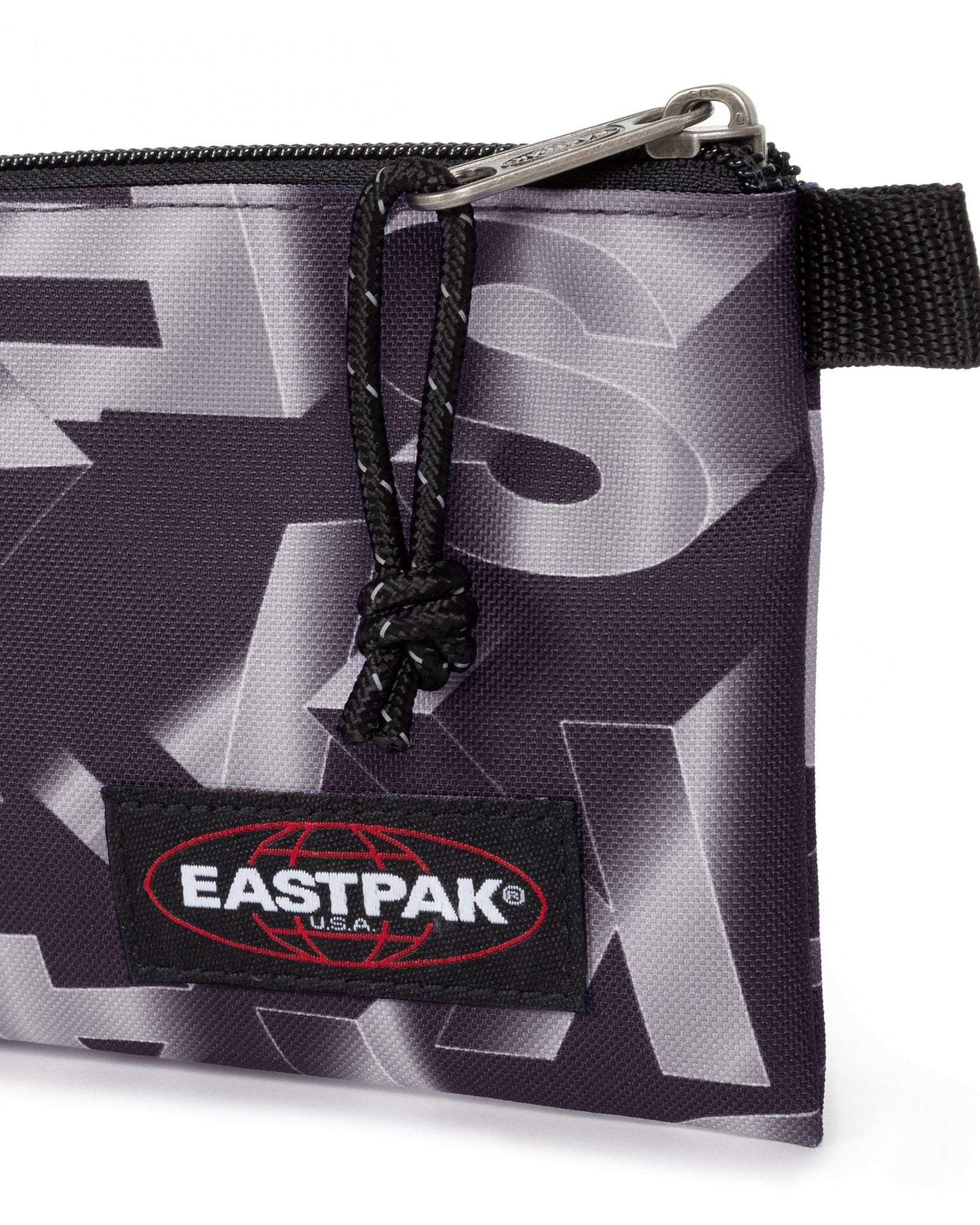Eastpak Flatcase Blocktype Black Medium Flat Pouch Pouch