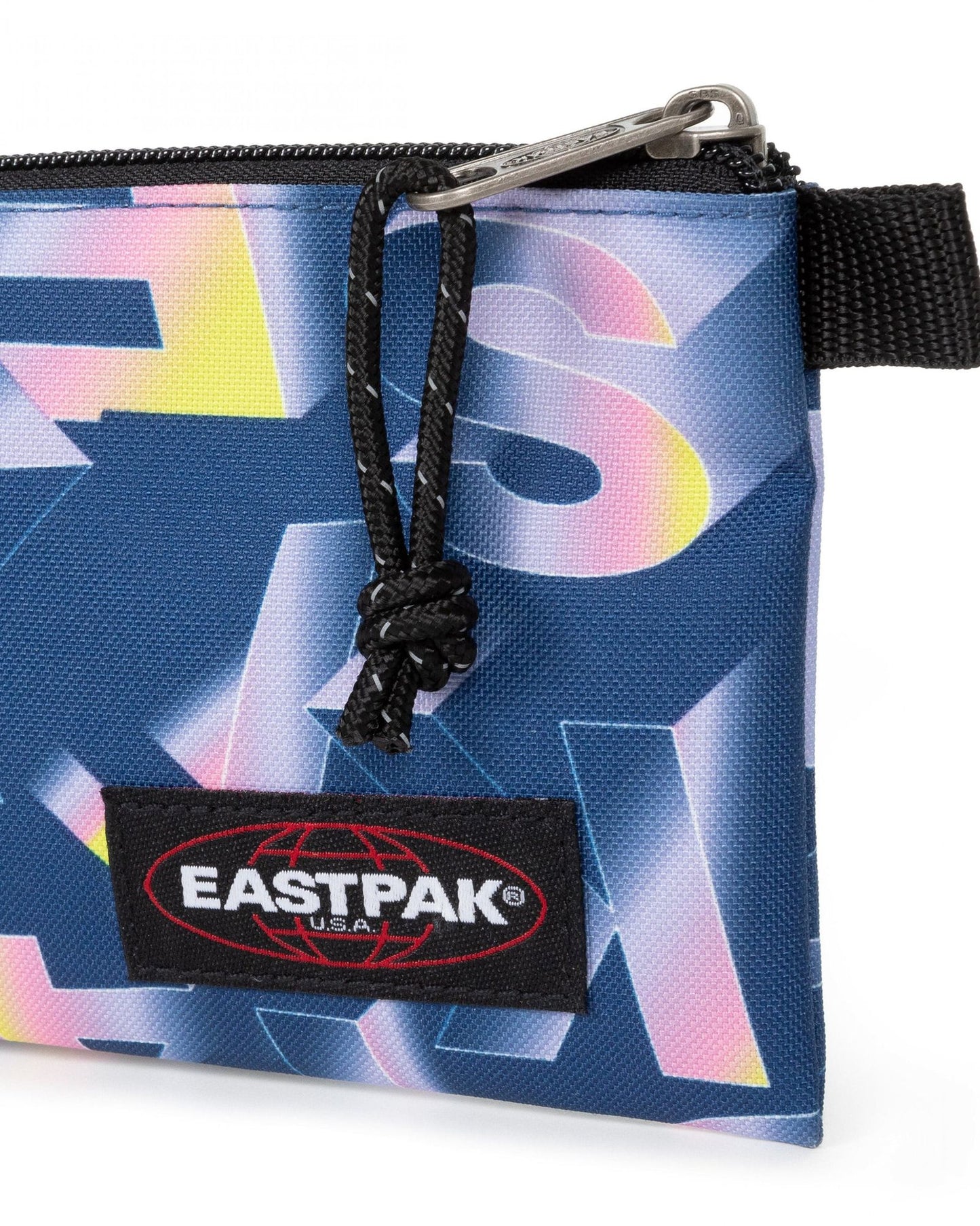 Eastpak Flatcase Blocktype Navy Medium Flat Pouch Pouch