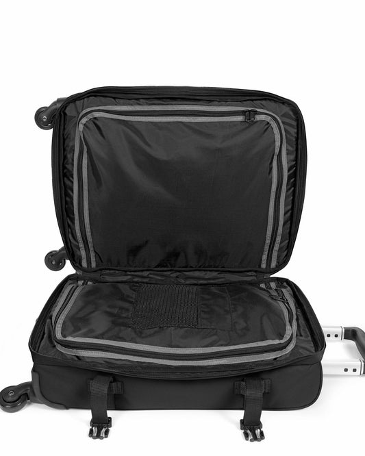 Eastpak Transit'R 4 S Black Four-wheeled carry on luggage - EK0A5BFI008