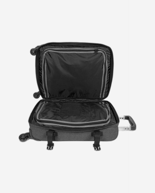 Eastpak Transit'R 4 S Black Denim Four-wheeled carry on luggage - EK0A5BFI77H1
