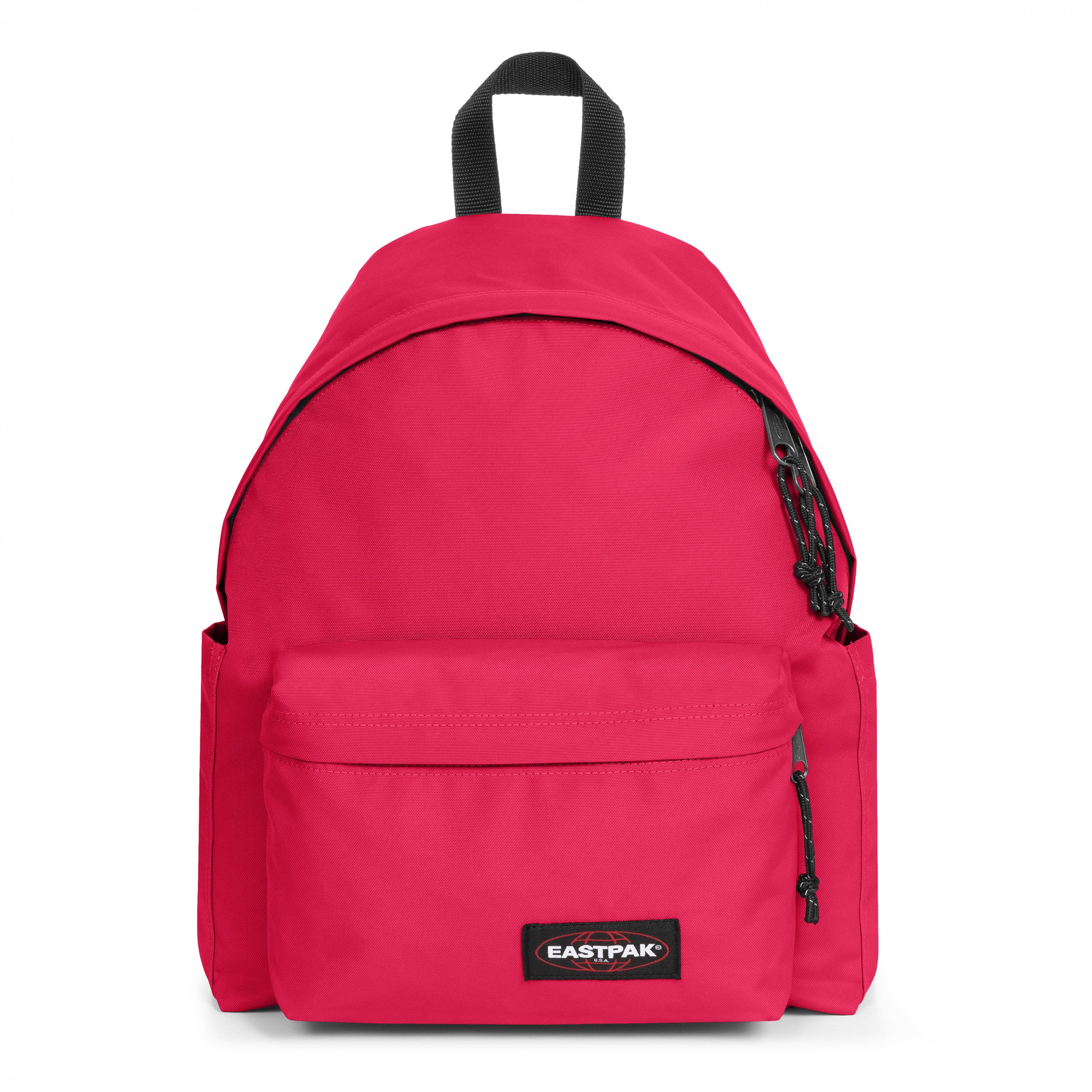Eastpak Day Pak'R Strawberry Pink Medium backpack with bottle holder and laptop sleeve
