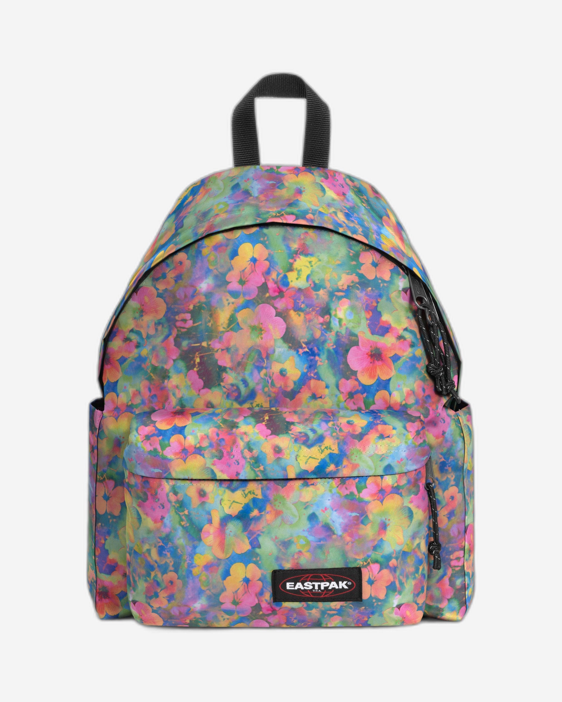 Eastpak Day Pak'R Flowerblur Mix Medium backpack with bottle holder and laptop sleeve - EK0A5BG42O51