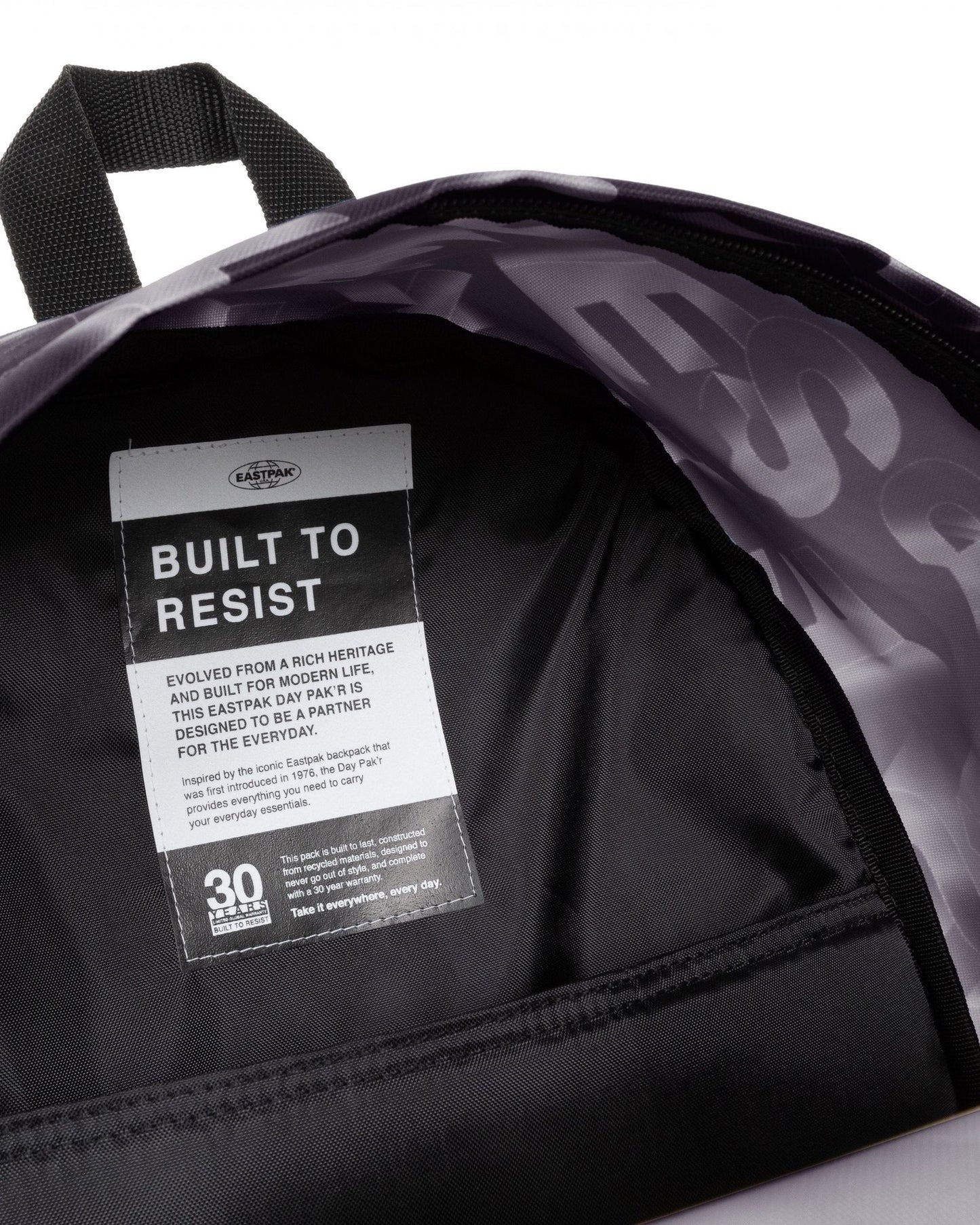 Eastpak Day Pak'R Blocktype Black Medium Backpack