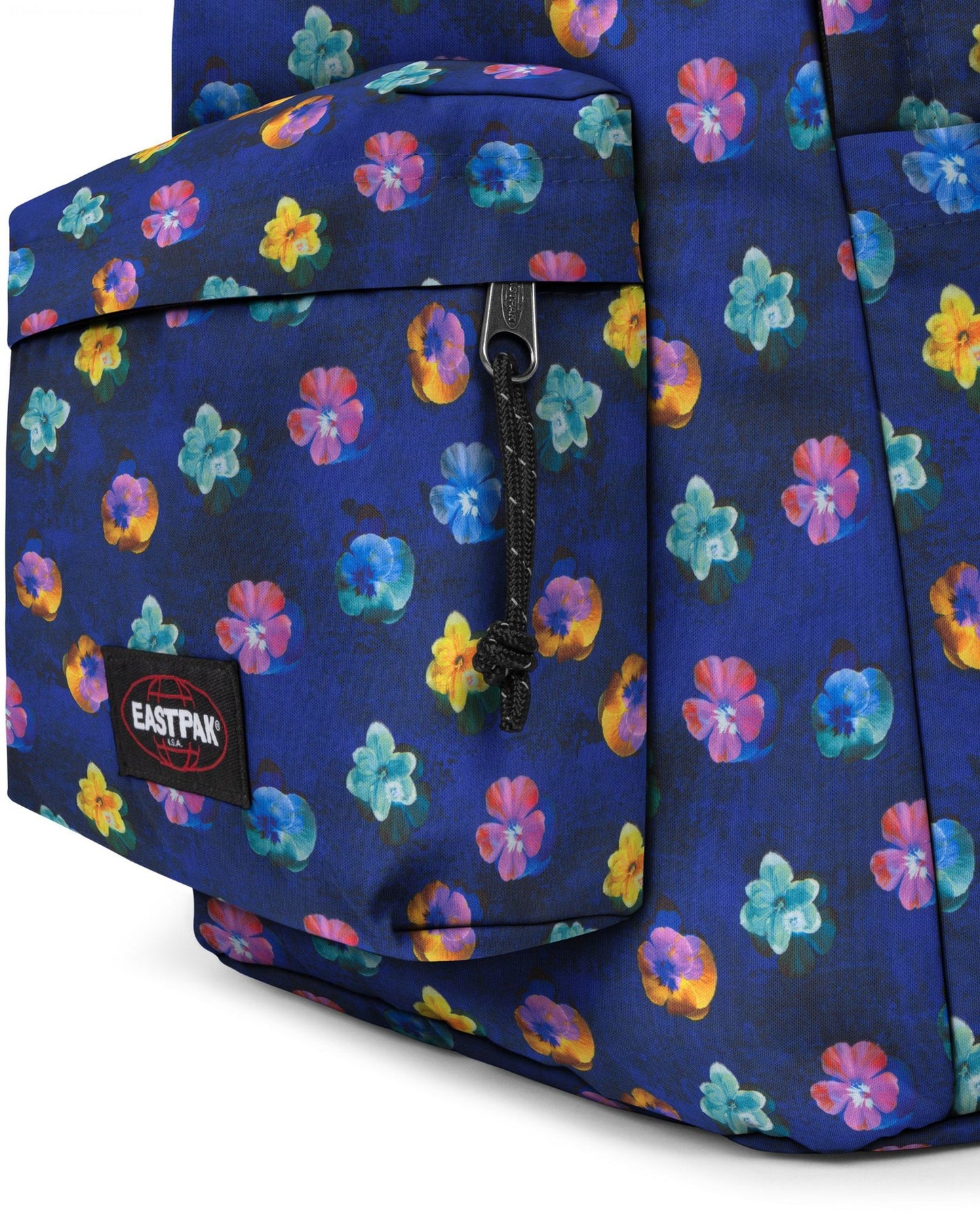Eastpak Day Office Flowerblur Navy Medium Laptop Backpack - EK0A5BIK2O41