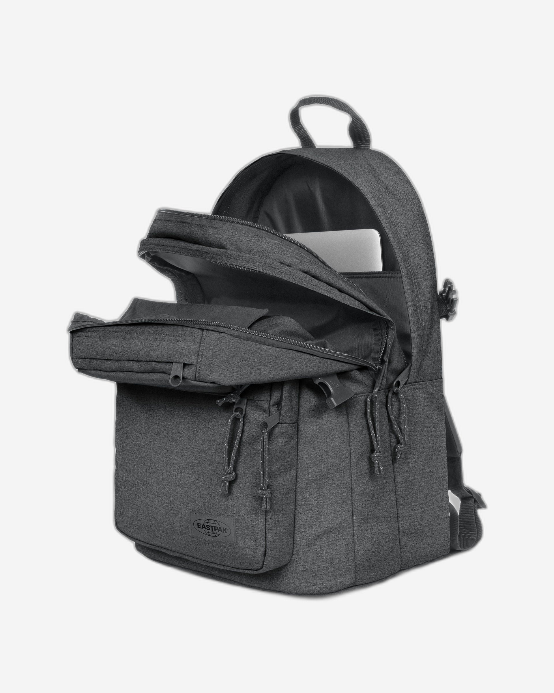 Eastpak Double Pro Black Denim Large Laptop Backpack - EK0A5BIT77H1