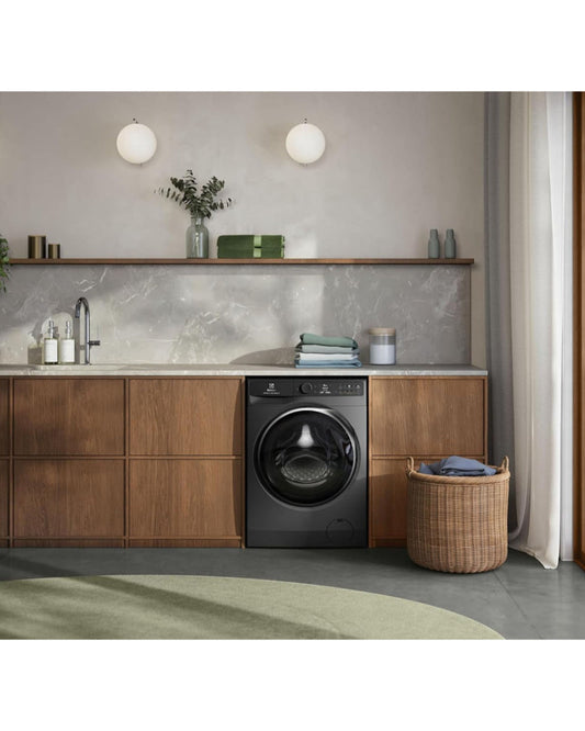 Electrolux 11/9 KG Washer Dryer with 17 Programs & 1400 RPM, Eco-Inverter Front Loading Washing & Drying Combo Machine, DuvetCare 60/WashDry 60, EWW1142R9SC
