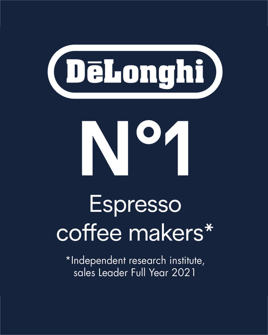 De'Longhi Rivelia Bean-to-Cup Coffee Machine, 16 Coffee Recipes & Full-Touch Display, Black – EXAM440.55.B (ESMA Certified)