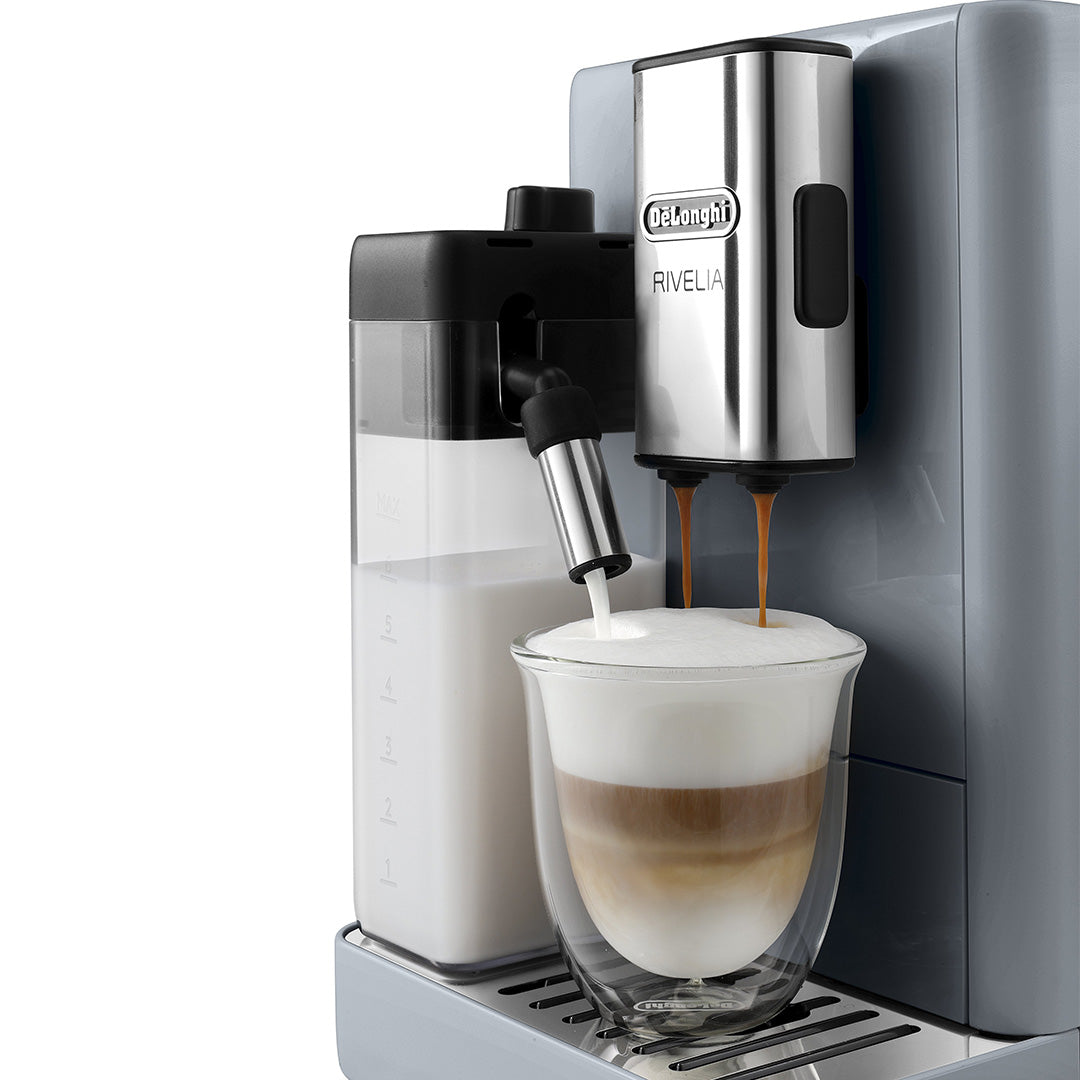 De'Longhi Rivelia Grey Automatic Coffee Machine