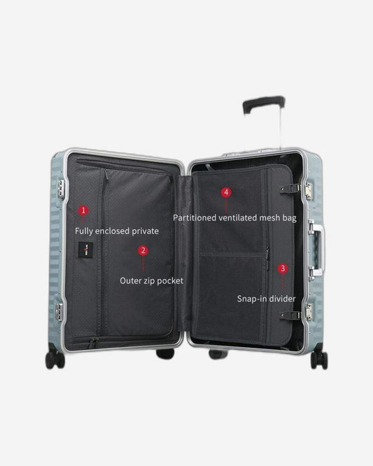 Echolac Celestra 20" Cabin Luggage Trolley Slate Blue - PC183E Slate Blue 20