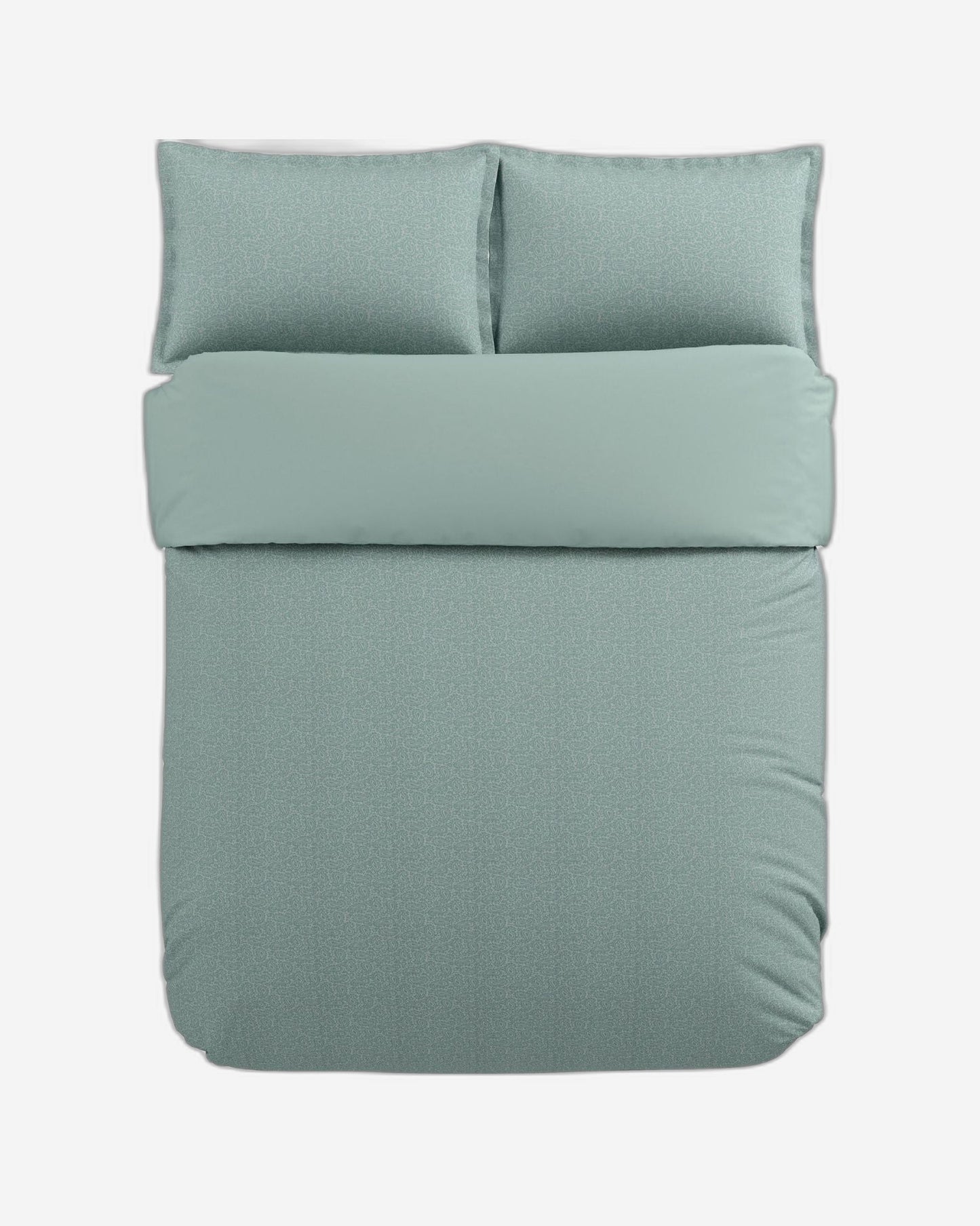 Bedeck of Belfast "Emmy" Duvet Cover and Oxford Pillowcase in Duck Egg