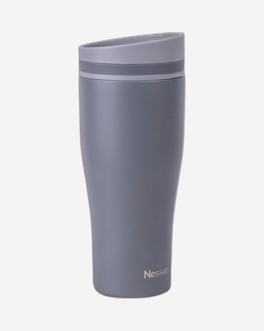 Nessan Insulated Stainless Steel Vacuum Mug, 360ml - Your Perfect Portable Thermal Tumbler for Hot and Cold Beverages Anywhere: Home, Gym, Outdoors, Office, and School - Grey