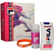 Fila Deodorant + Shower Gel + Bangle