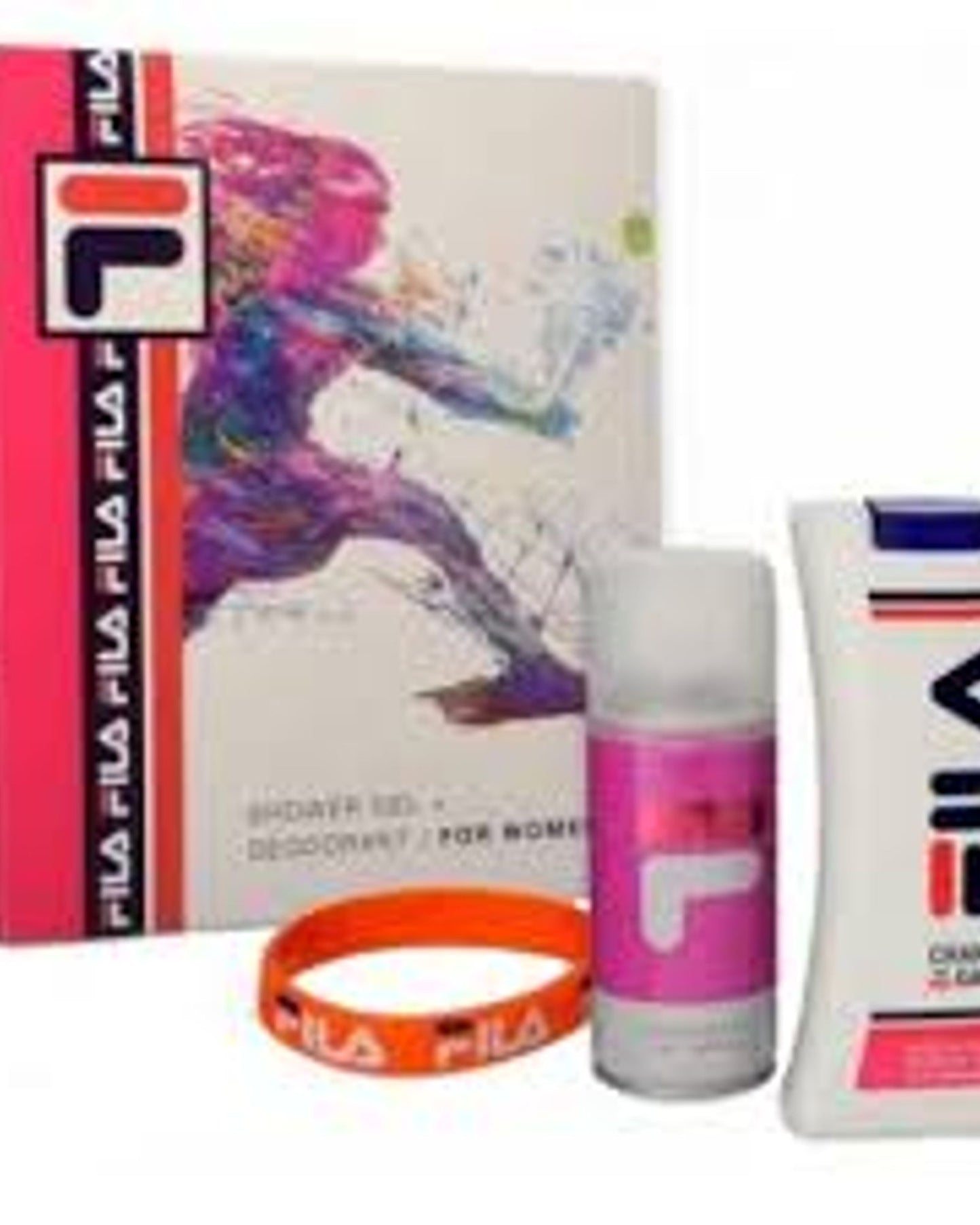 Fila Deodorant + Shower Gel + Bangle