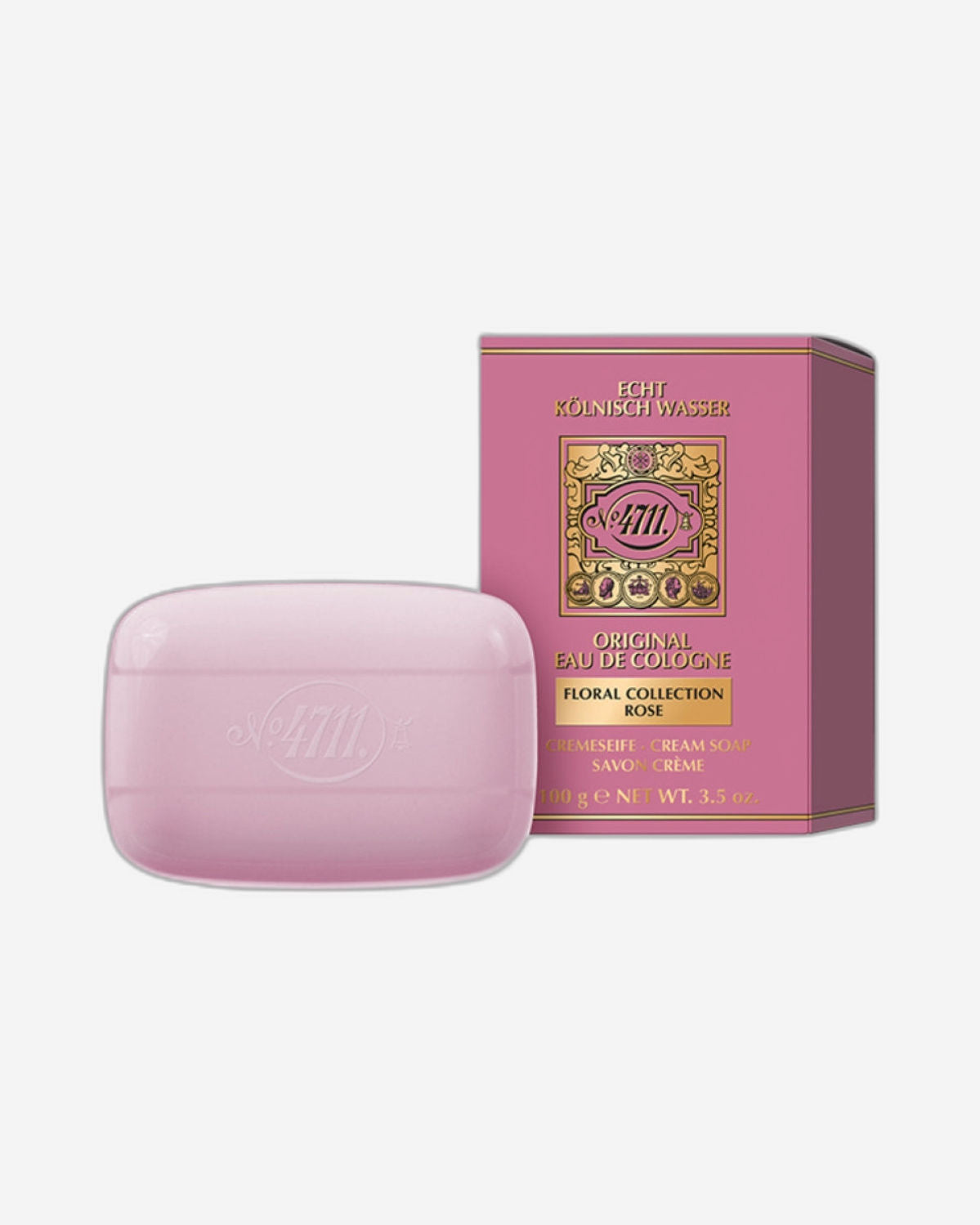 4711 EKW Seife Soap Rose 100g