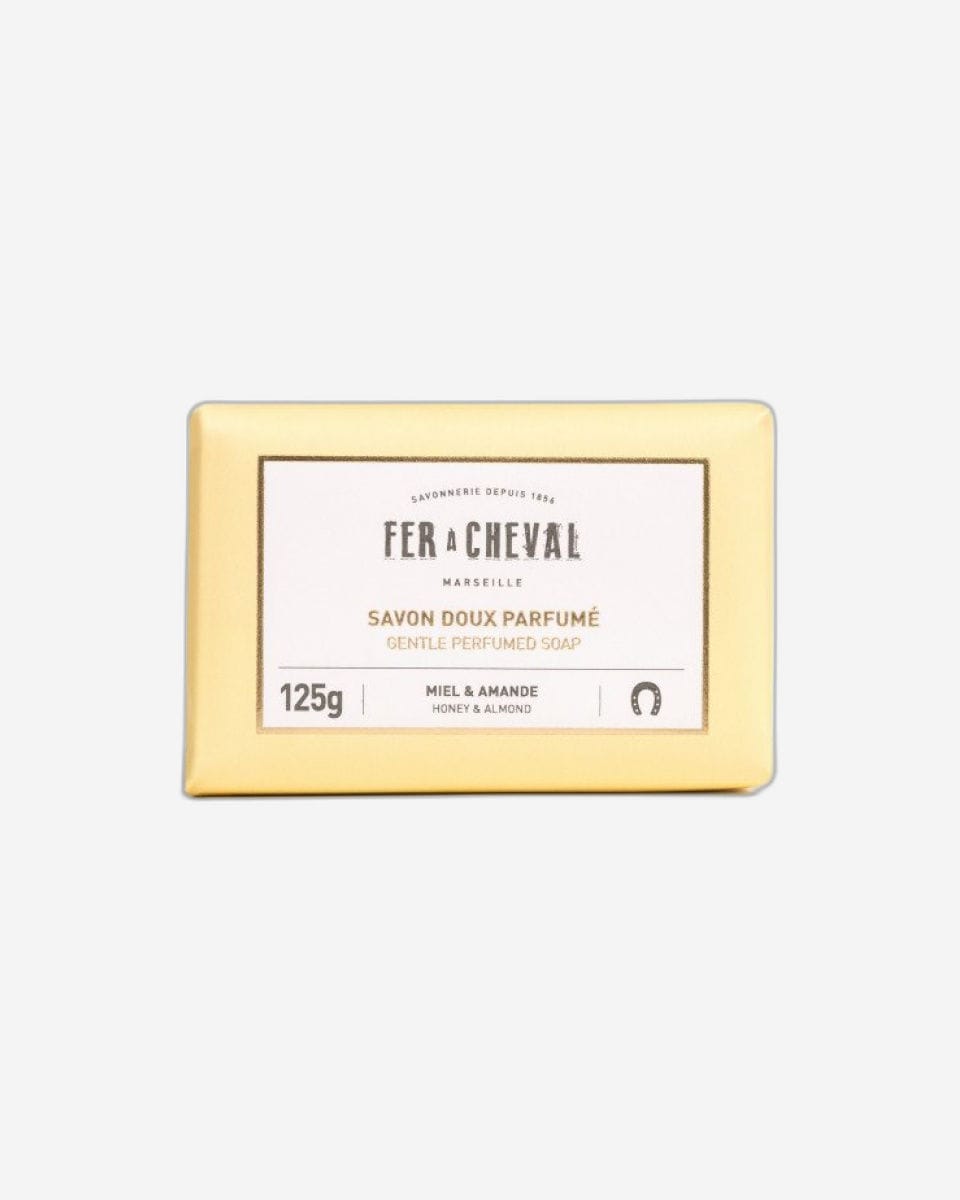 Fer A Cheval "Savon Doux Parfumé" Gentled Perfumed Soap - Honey & Almond