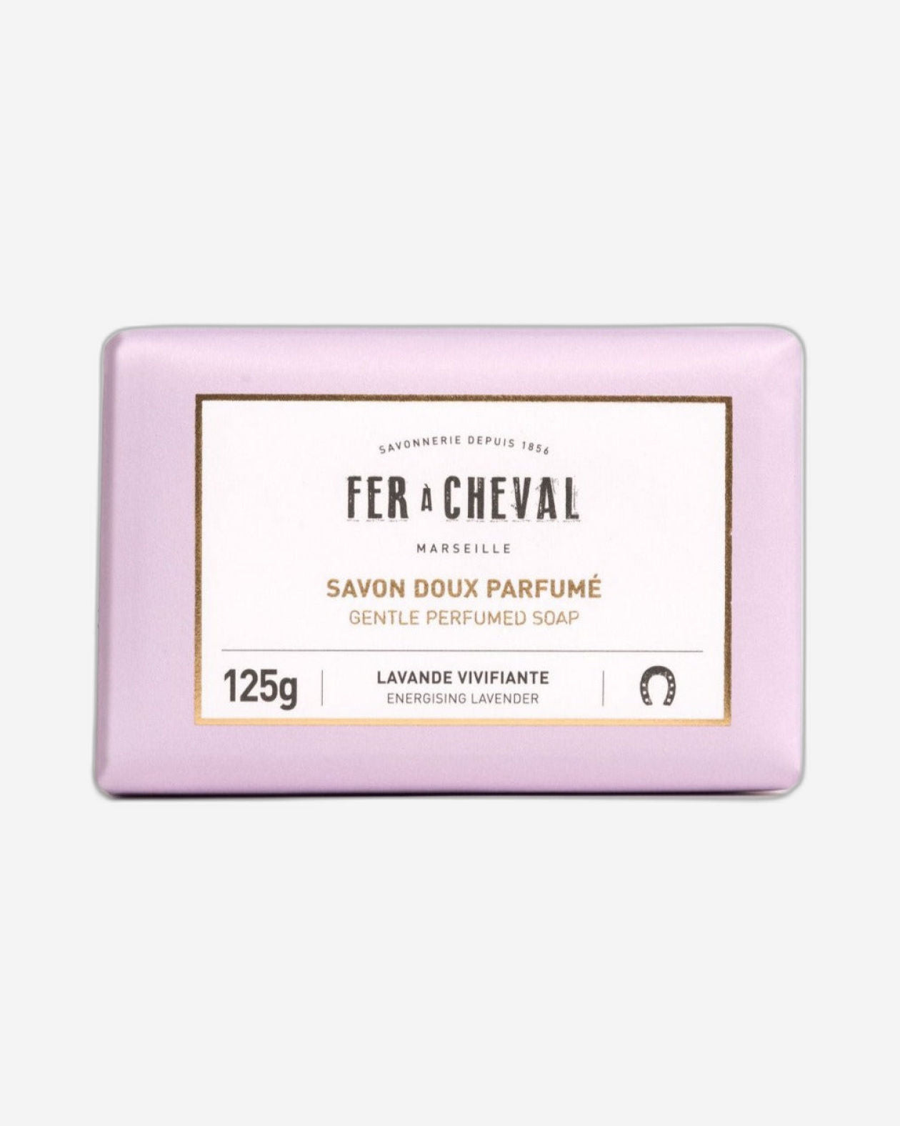 Fer A Cheval "Savon Doux Parfumé" Gentle Perfumed Soap – Energising Lavender