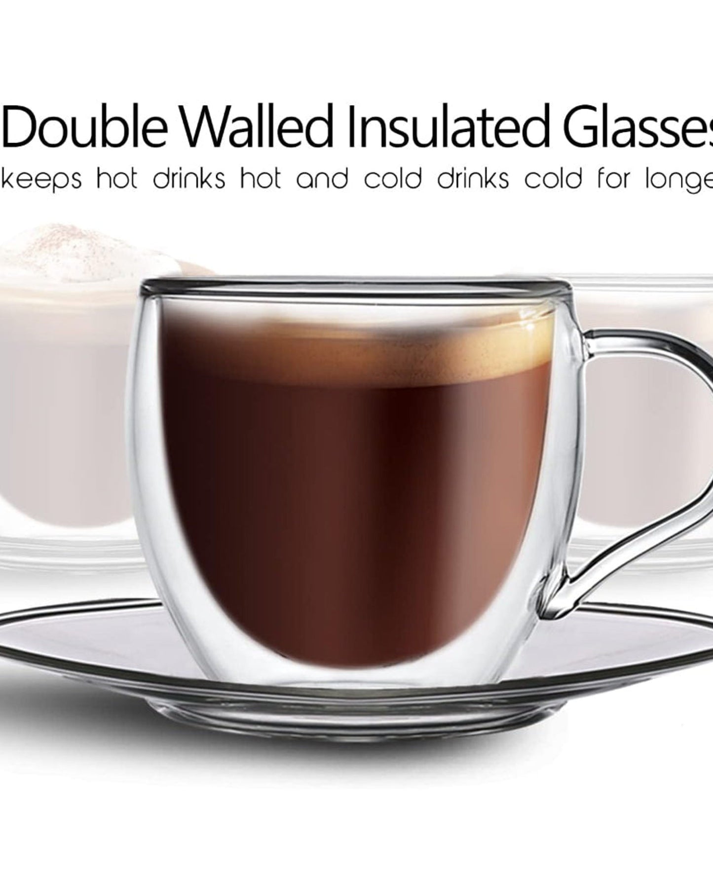 Cuisine Art Cup Set 4Pc 80ml