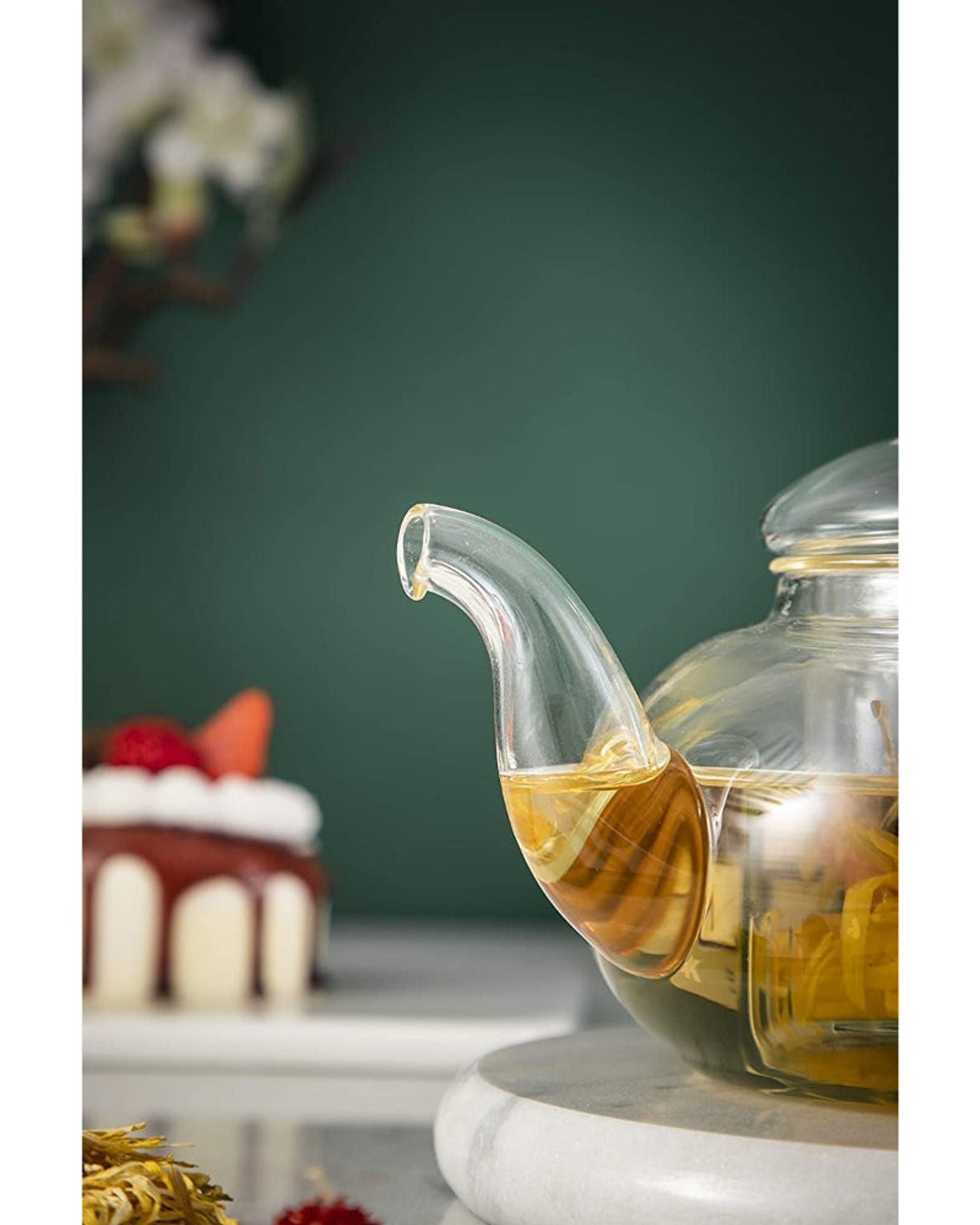Cuisine Art Borosilicate Glass Tea Pot 850ml