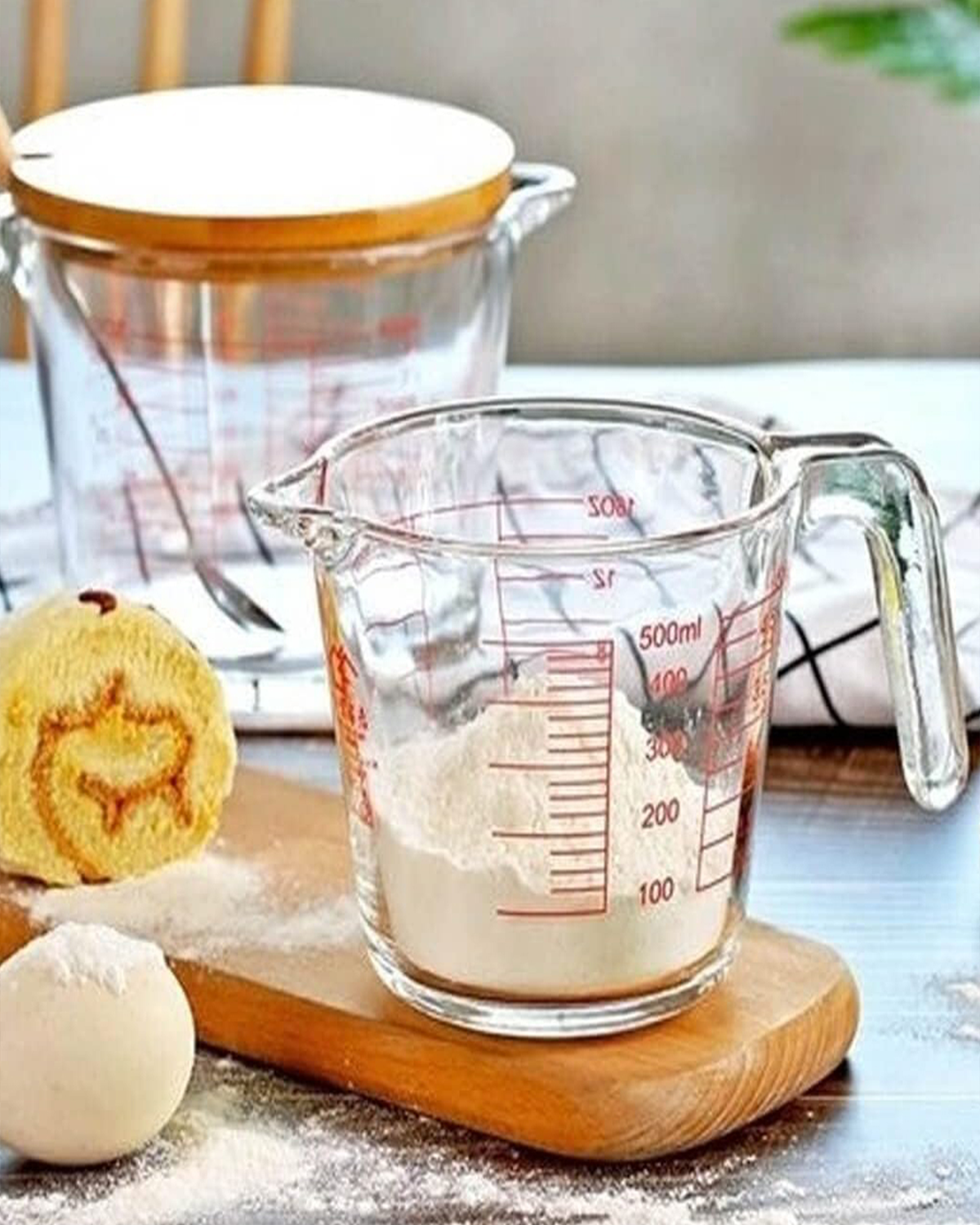 Marinex Heat-Resistant Glass Measuring Jug, 500ml