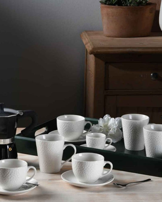 Tognana Tea Cup & Saucer Set 6Pc Golf