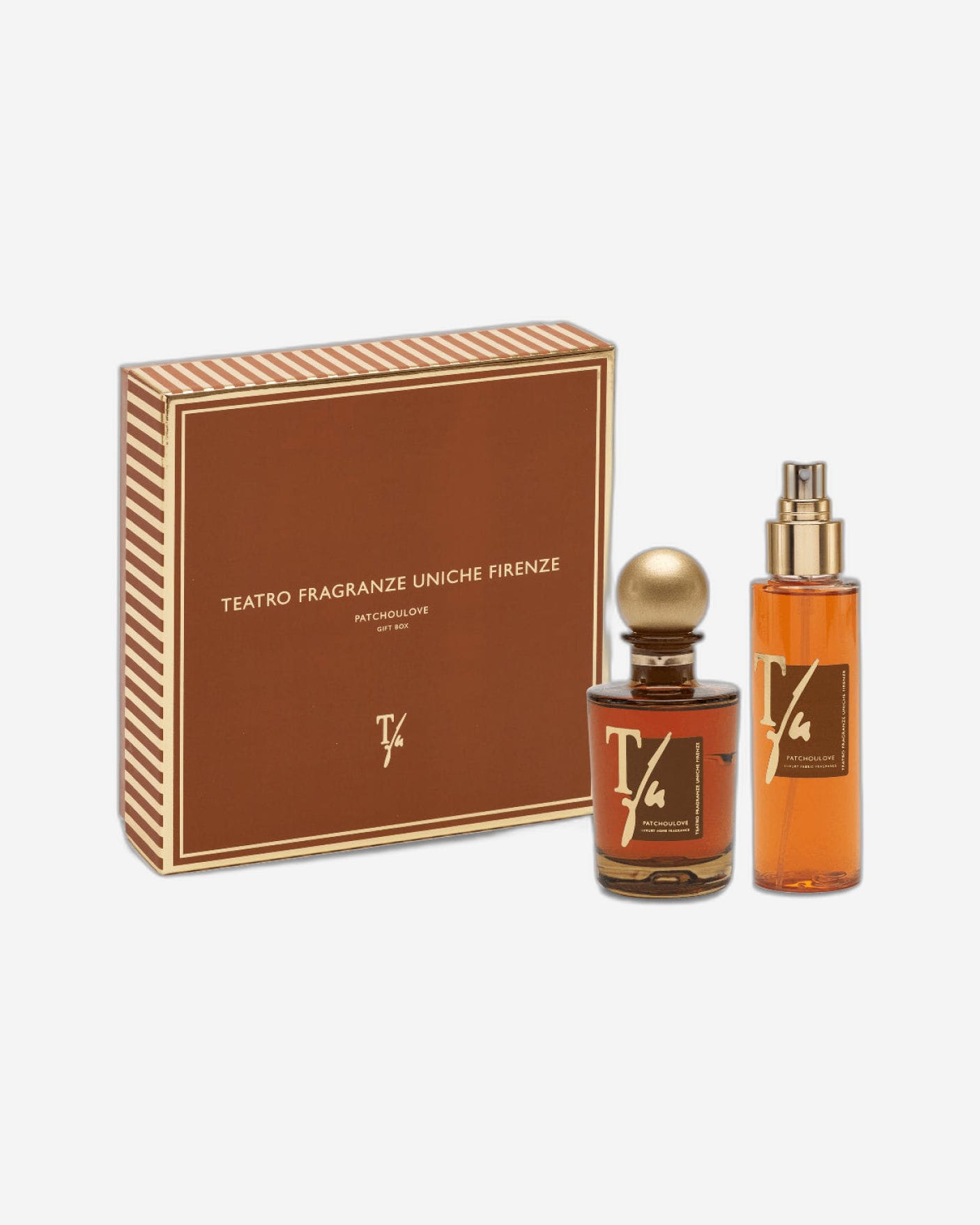 Teatro Patchoulove Gift Box 100ml Diffuser + 100ml Fabric Spray