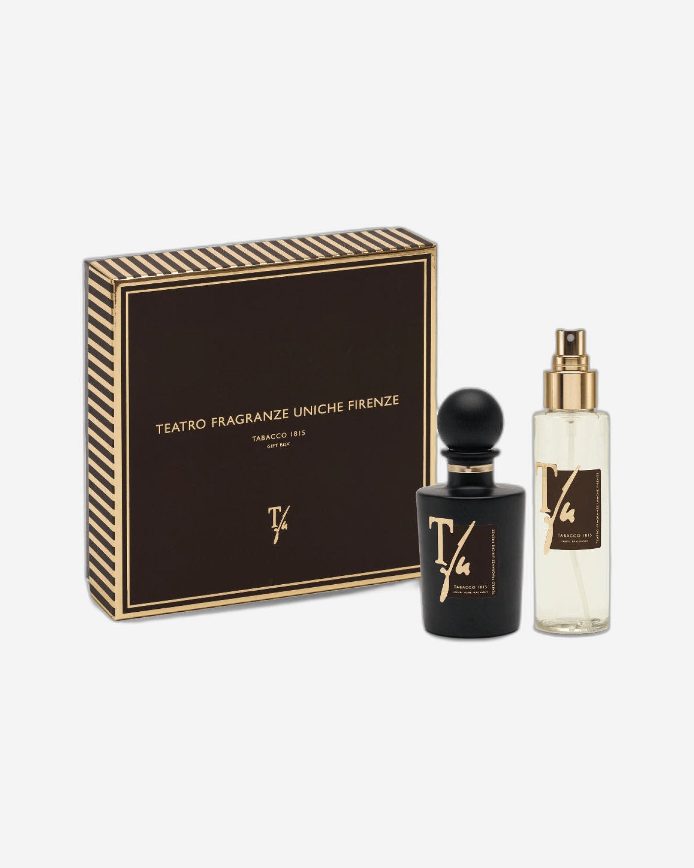 Teatro Tobacco Gift Box 100ml Diffuser + 100ml Fabric Spray