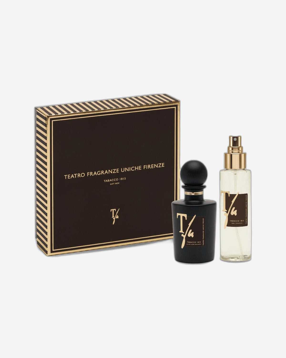 Teatro Tobacco Gift Box 100ml Diffuser + 100ml Fabric Spray