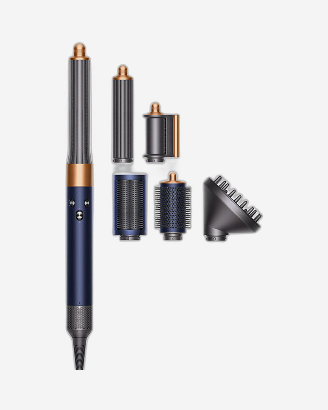 Dyson Airwrap long Prussian Blue