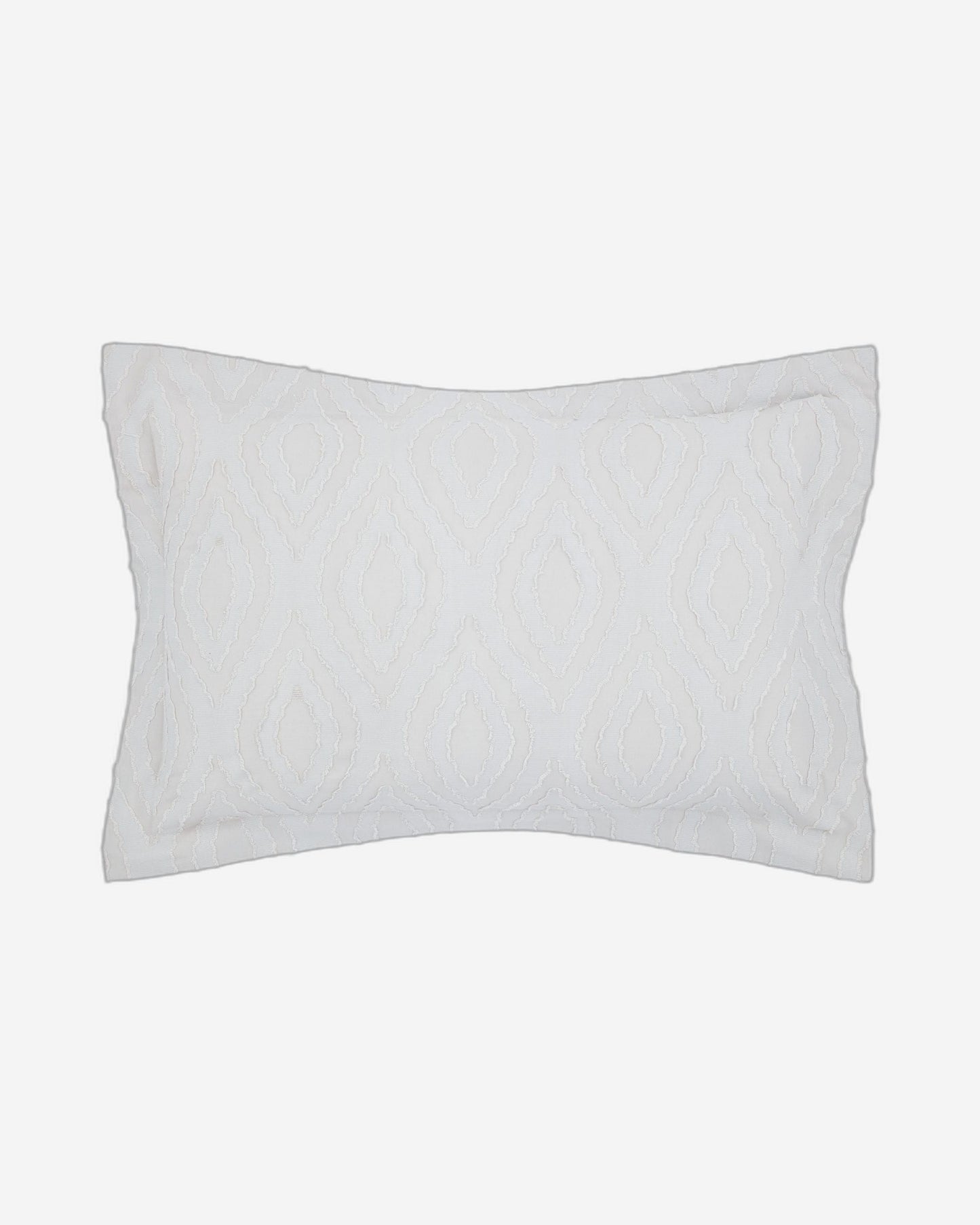 Bedeck of Belfast "Gia" Duvet Cover and Oxford Pillowcase in Silver