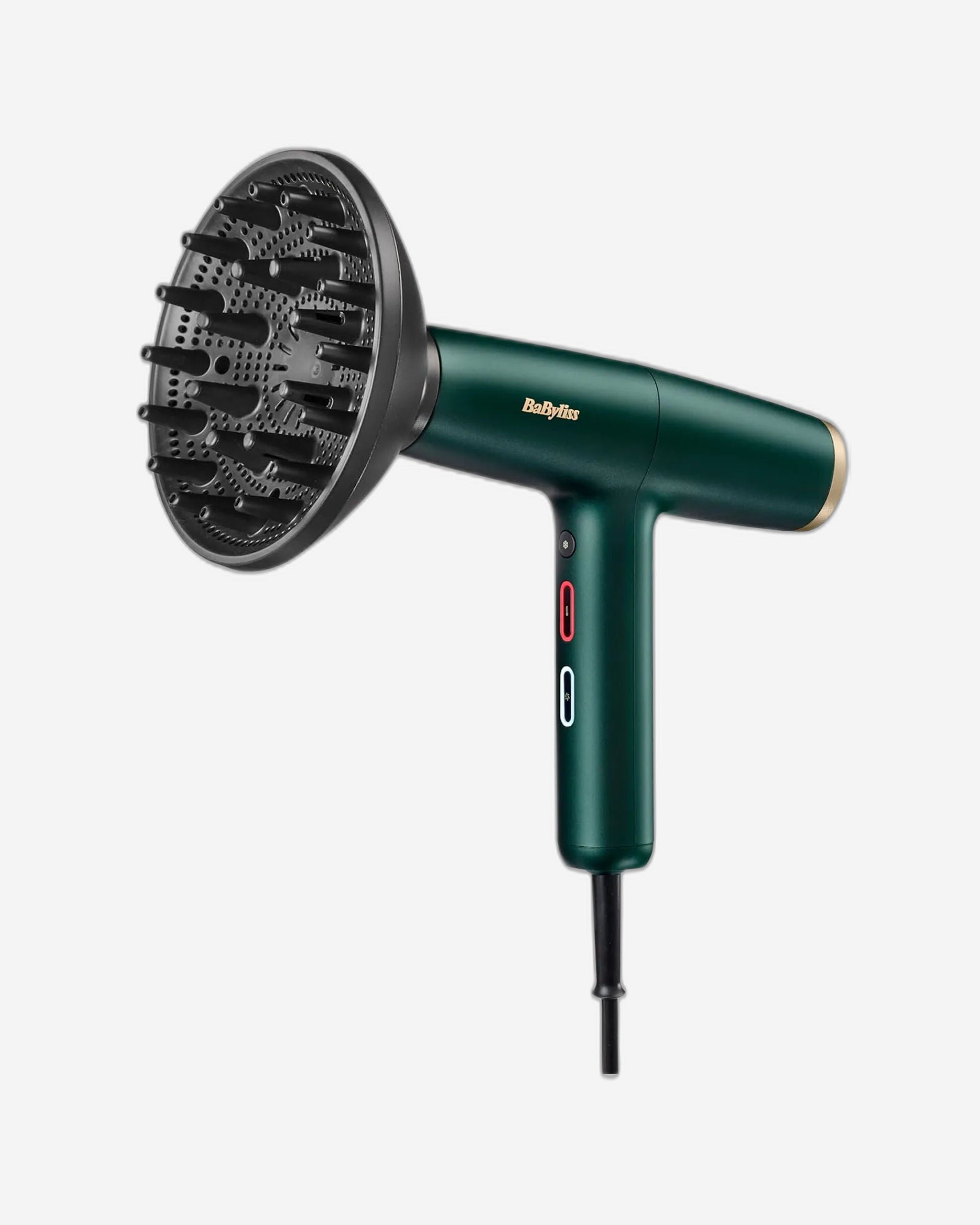 BaByliss Digital Hair Dryer D6555DSDE, Dark Green, 1600 W, Ionic Technology