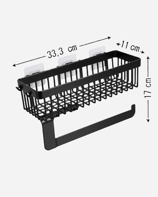 Herevin Polypropylene Shelf with Towel Holder
