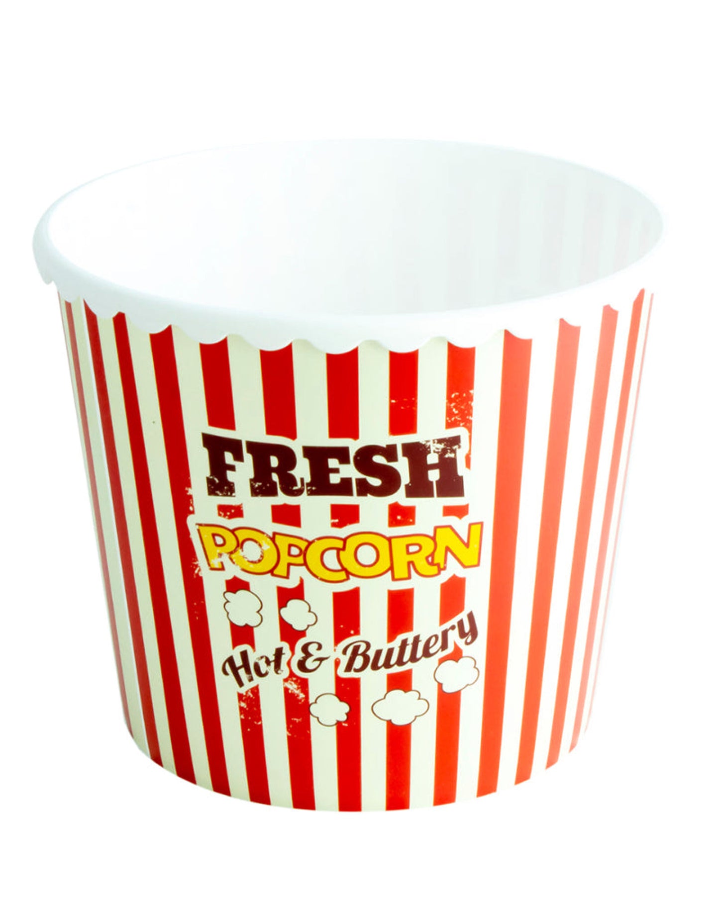 Herevin 2.3 Litre Fresh Popcorn Printed Large Snack Bowl – BPA-Free Polypropylene (PP) Durable Serving Bowl for Popcorn, Chips, Namkeen & Party Snacks