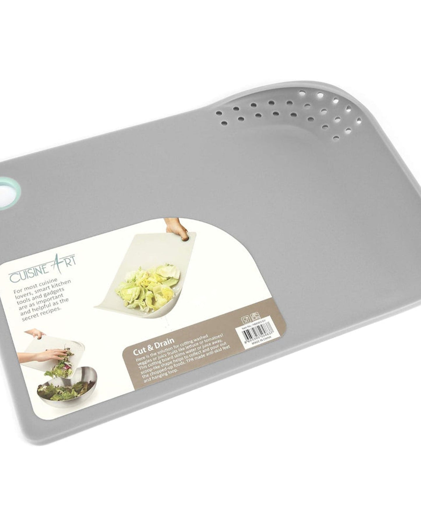 Cuisine Art Cut & Drain Board Green