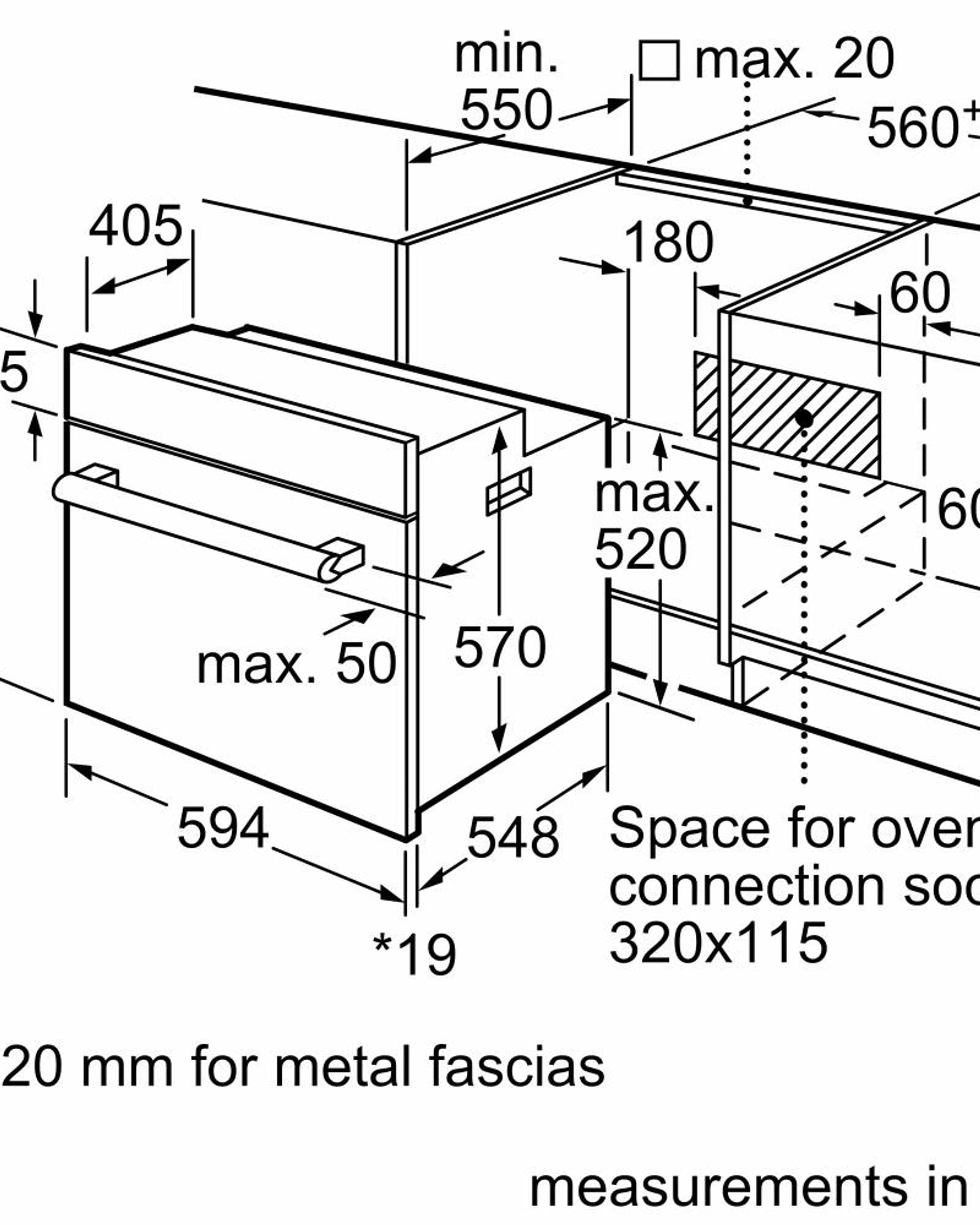 Bosch Built-In Electric Oven 60cm